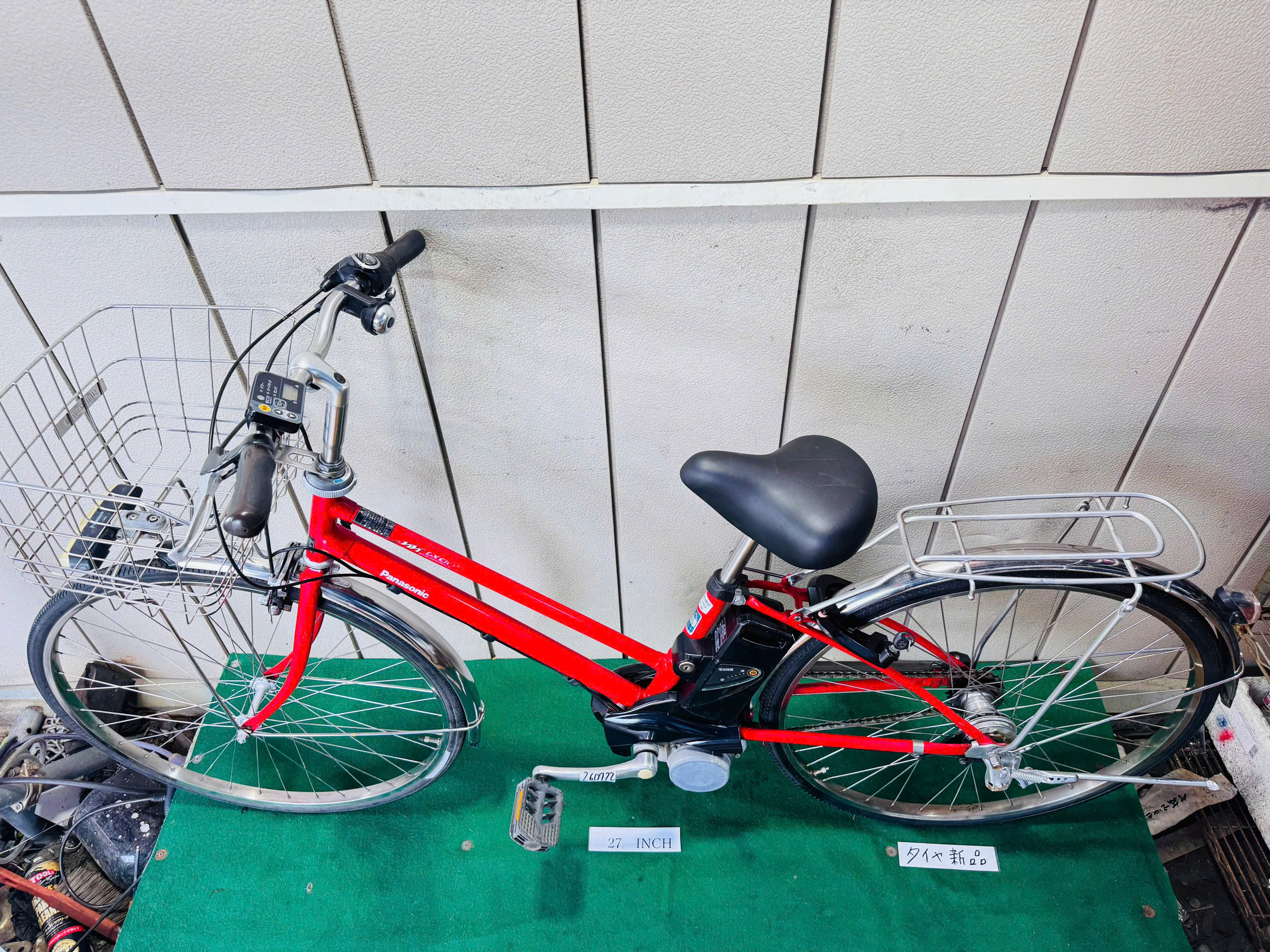 パナソニック電動アシスト ・中古自転車 ・安い自転車 260722 - 画像 (3)