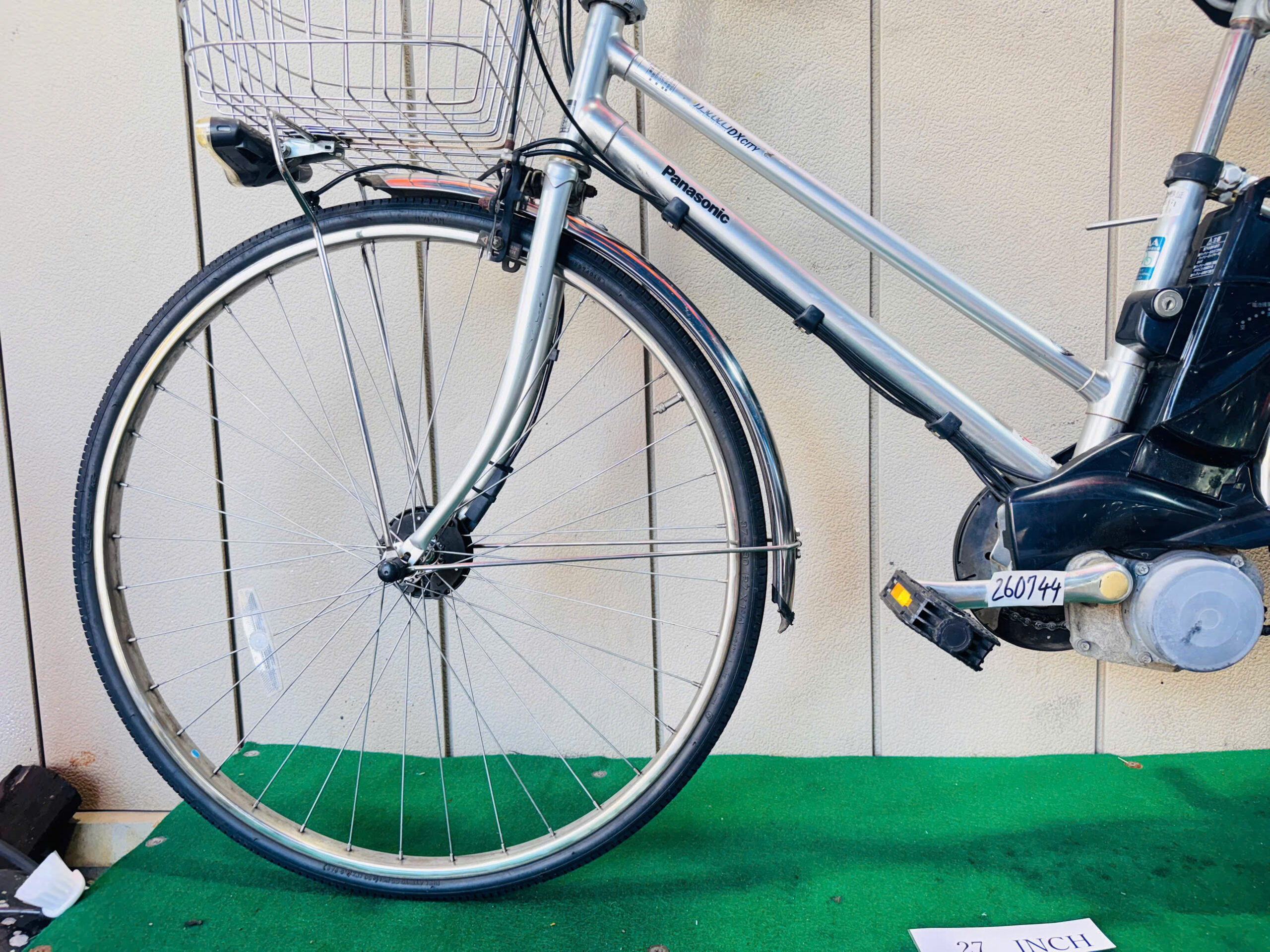 パナソニック電動アシスト ・中古自転車 ・安い自転車 260744 - 画像 (4)