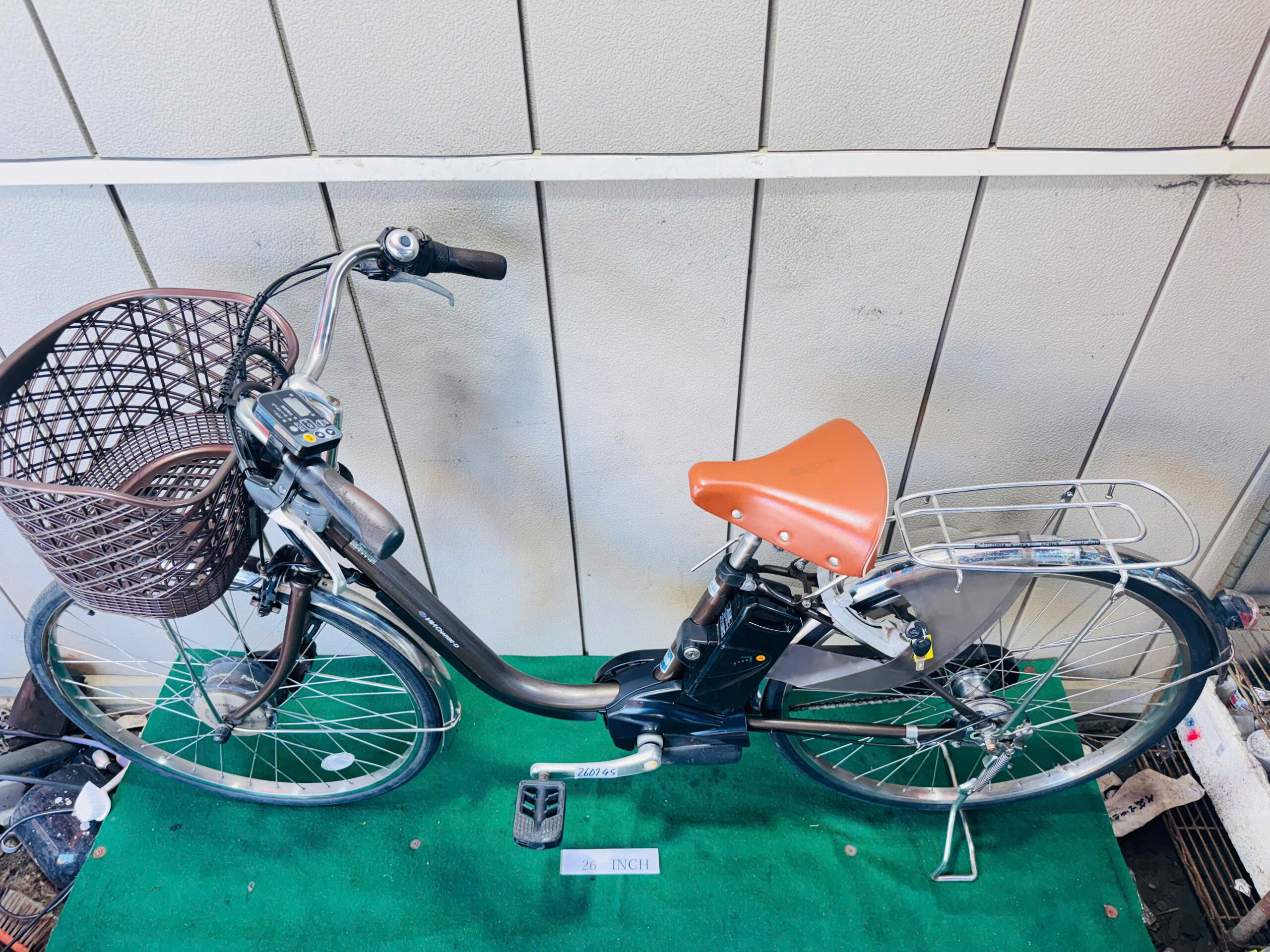 パナソニック電動アシスト ・中古自転車 ・安い自転車 260745 - 画像 (3)
