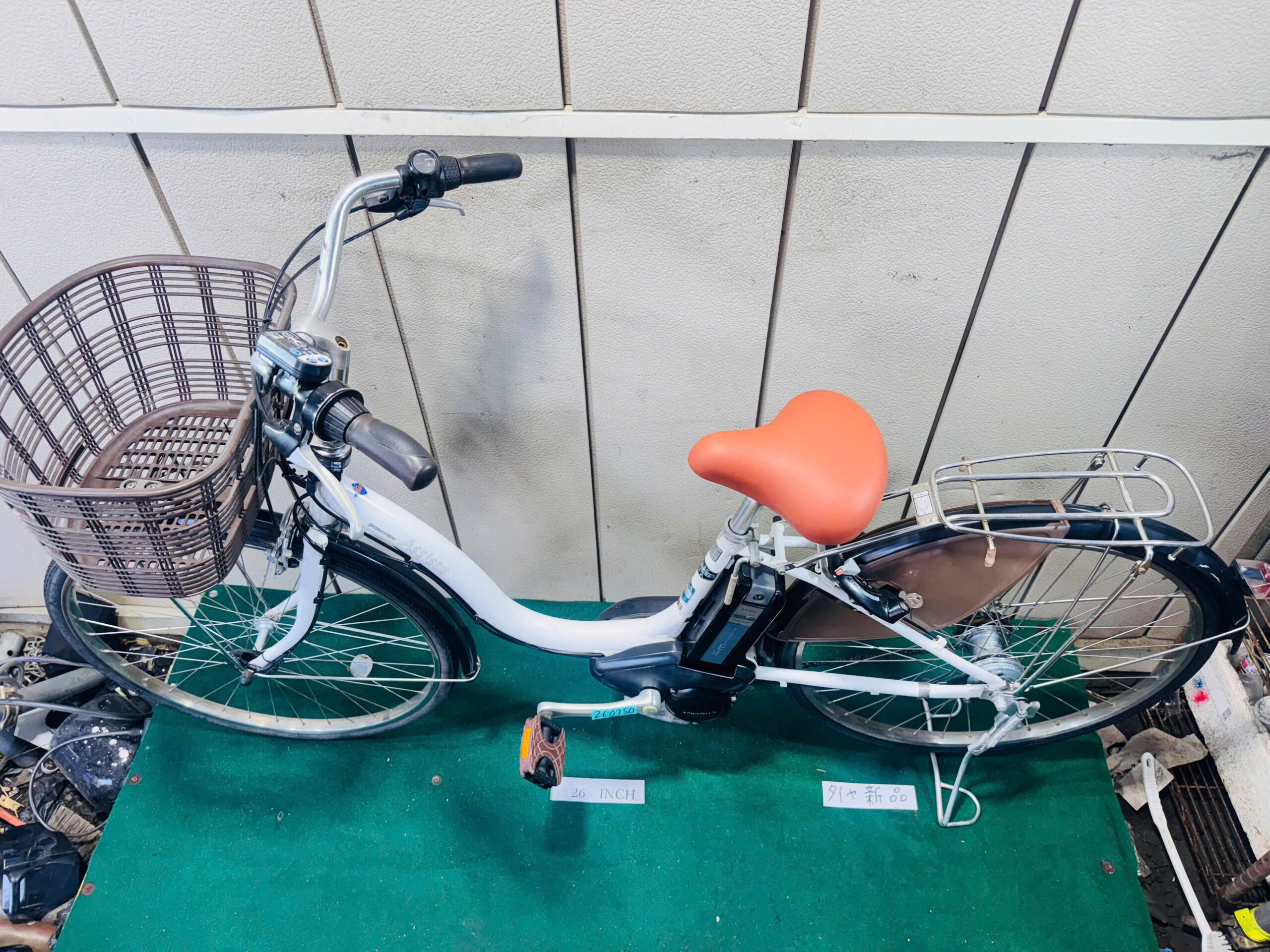 ブリヂストン電動アシスト ・中古自転車 ・安い自転車 260750 - 画像 (3)