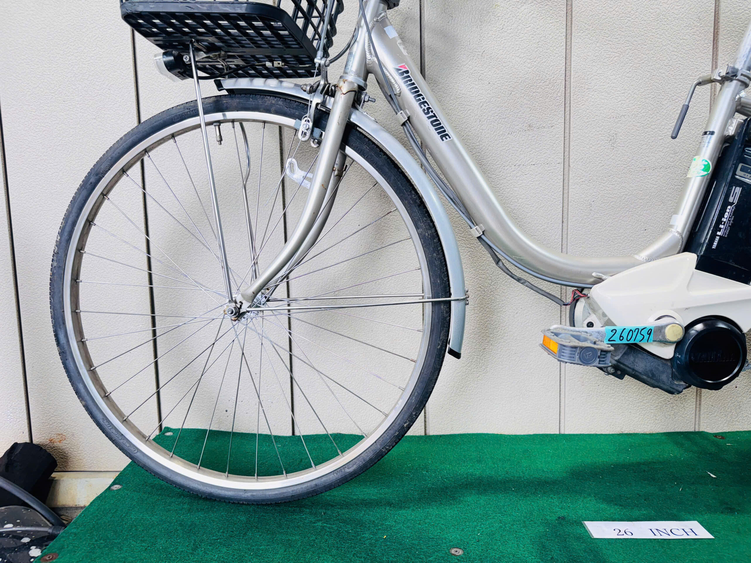 ブリヂストン電動アシスト ・中古自転車 ・安い自転車 260759 - 画像 (4)