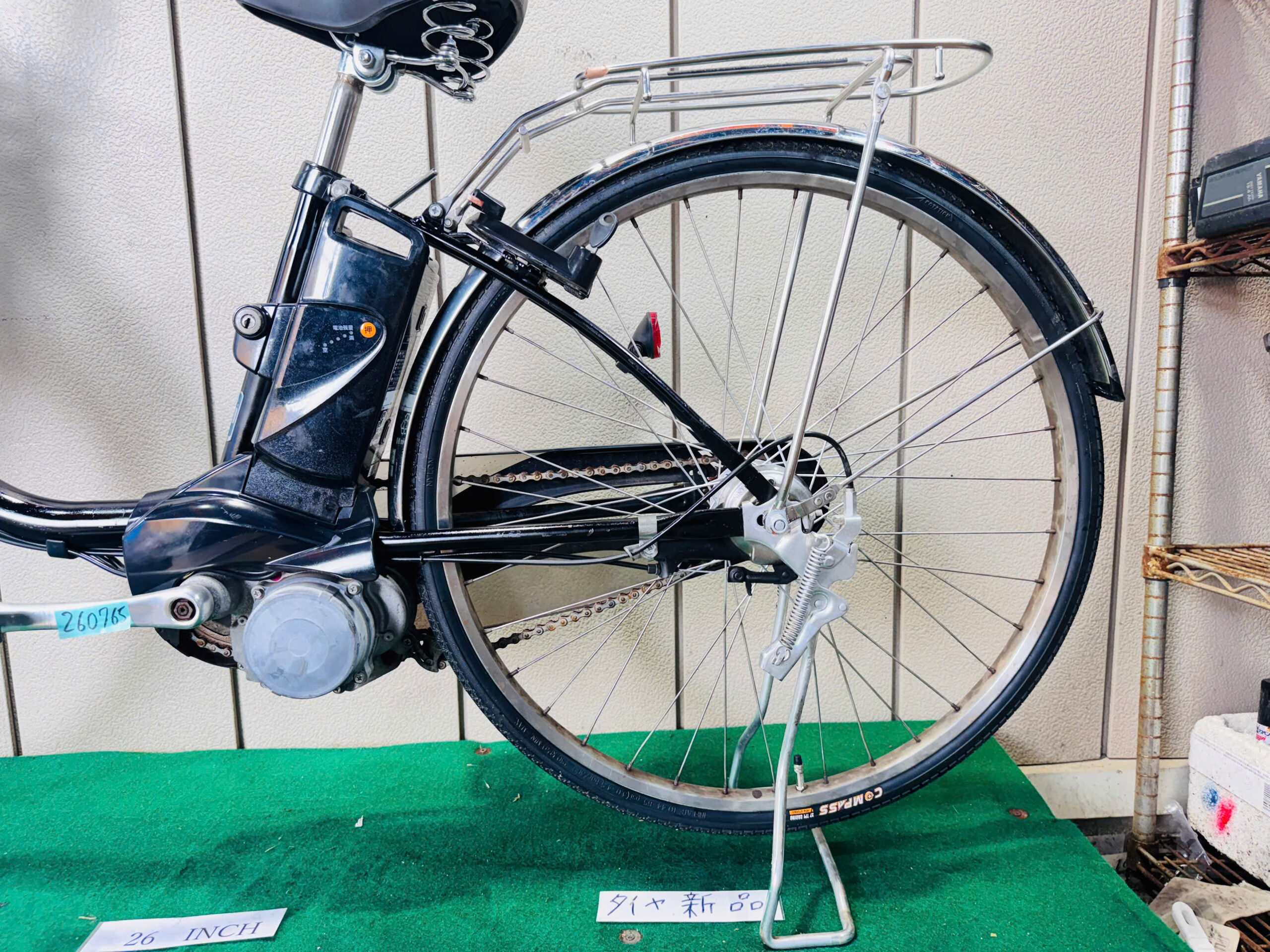パナソニック電動アシスト ・中古自転車 ・安い自転車 260765 - 画像 (5)