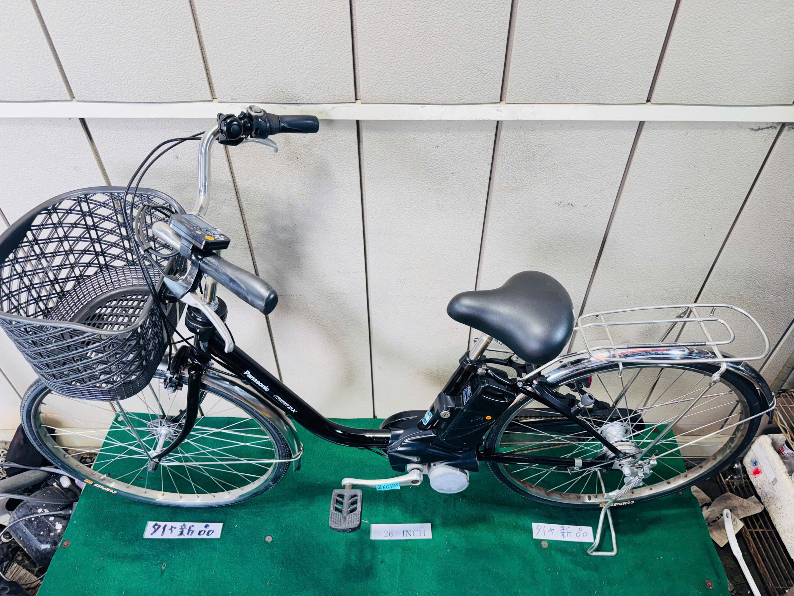 パナソニック電動アシスト ・中古自転車 ・安い自転車 260765 - 画像 (3)
