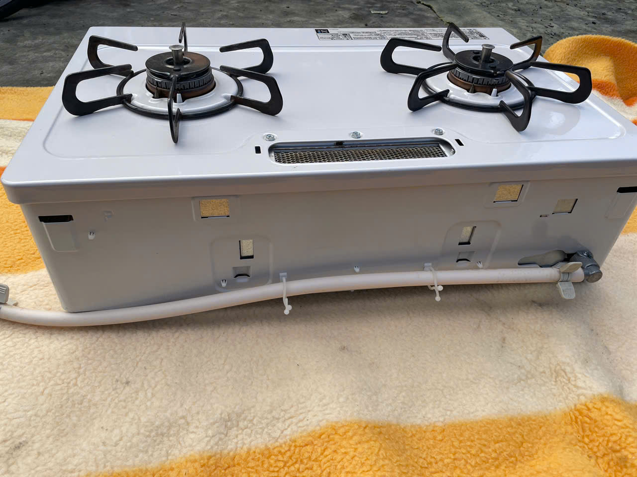 NORITZ ノーリツ 都市ガス用 ガステーブル NLG2295WHL 水無しグリル 美品 動作確認済み 1週間保証【SKU:160702】 - 画像 (11)