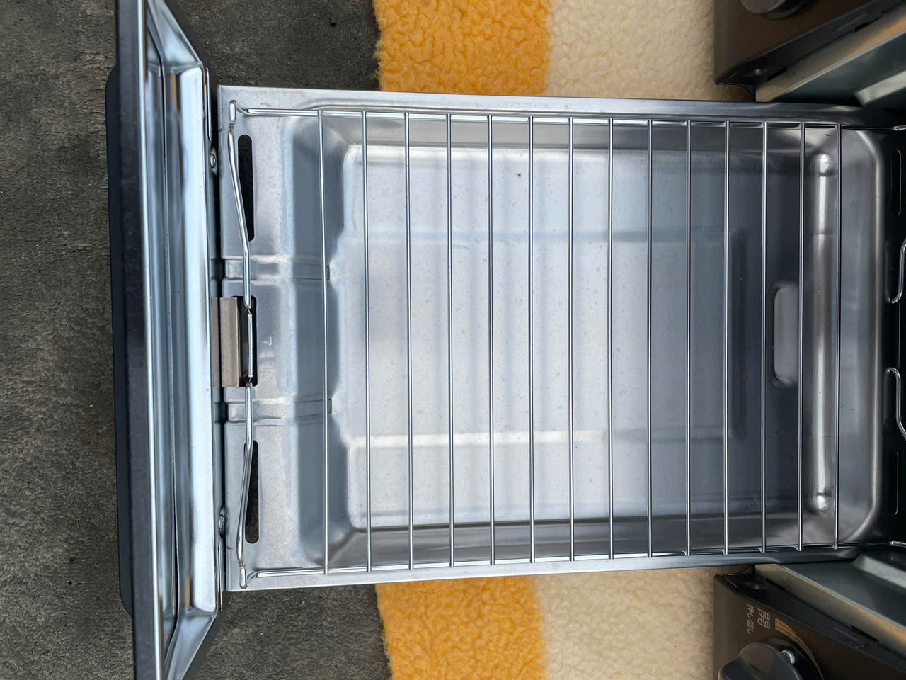 Paloma パロマ LPガス用 ガステーブル IC-S37K-2L 水無しグリル 美品 動作確認済み 1週間保証【SKU:160703】 - 画像 (3)