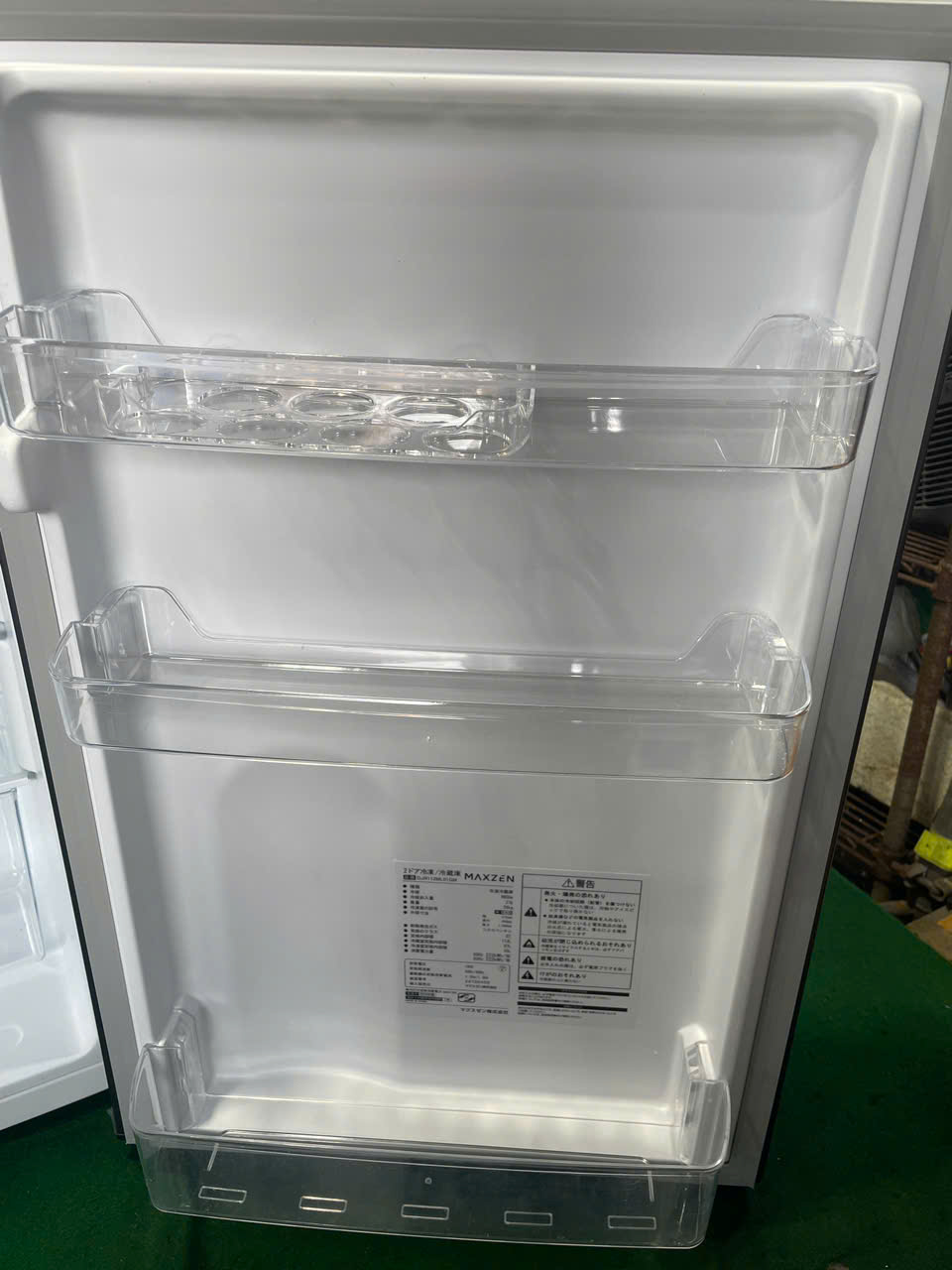 2024年製 MAXZEN 2ドア冷蔵庫 112L ブラック DJR112ML01GM 美品 動作確認済み 1週間保証【SKU:160704】 - 画像 (4)