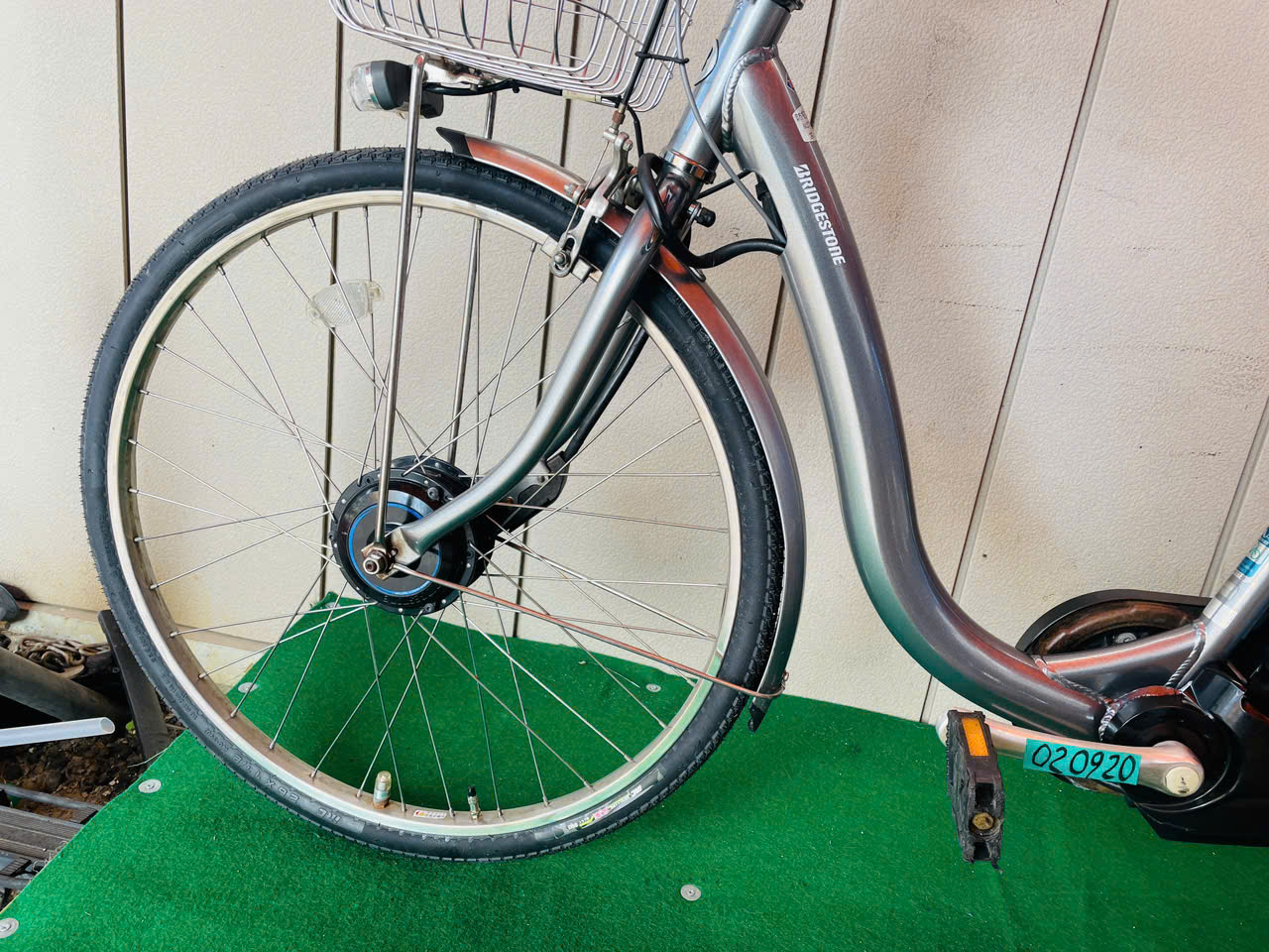 ブリヂストン電動アシスト ・中古自転車 ・安い自転車 020920 - 画像 (4)