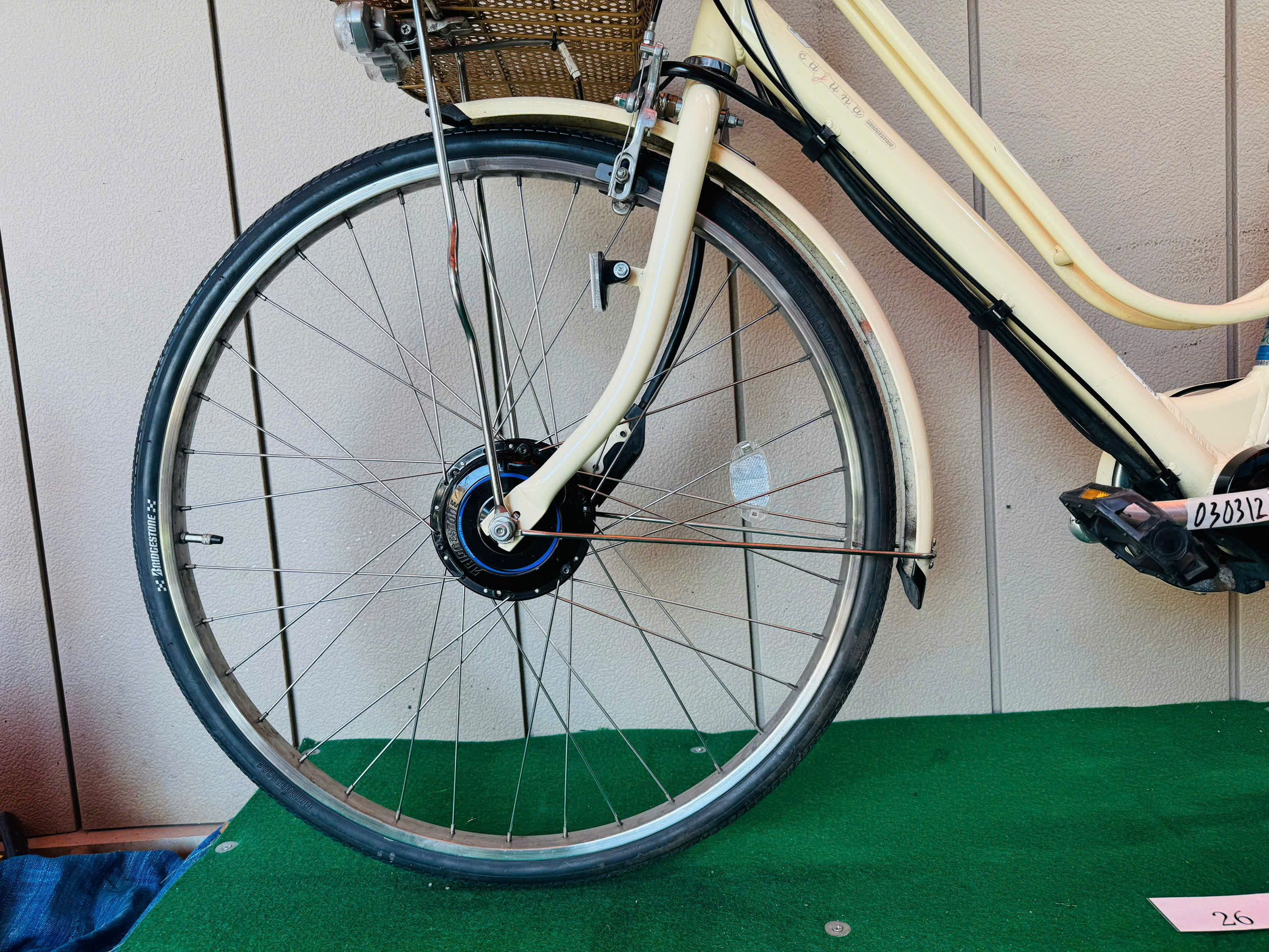 ブリヂストン電動アシスト ・中古自転車 ・安い自転車 030312 - 画像 (4)