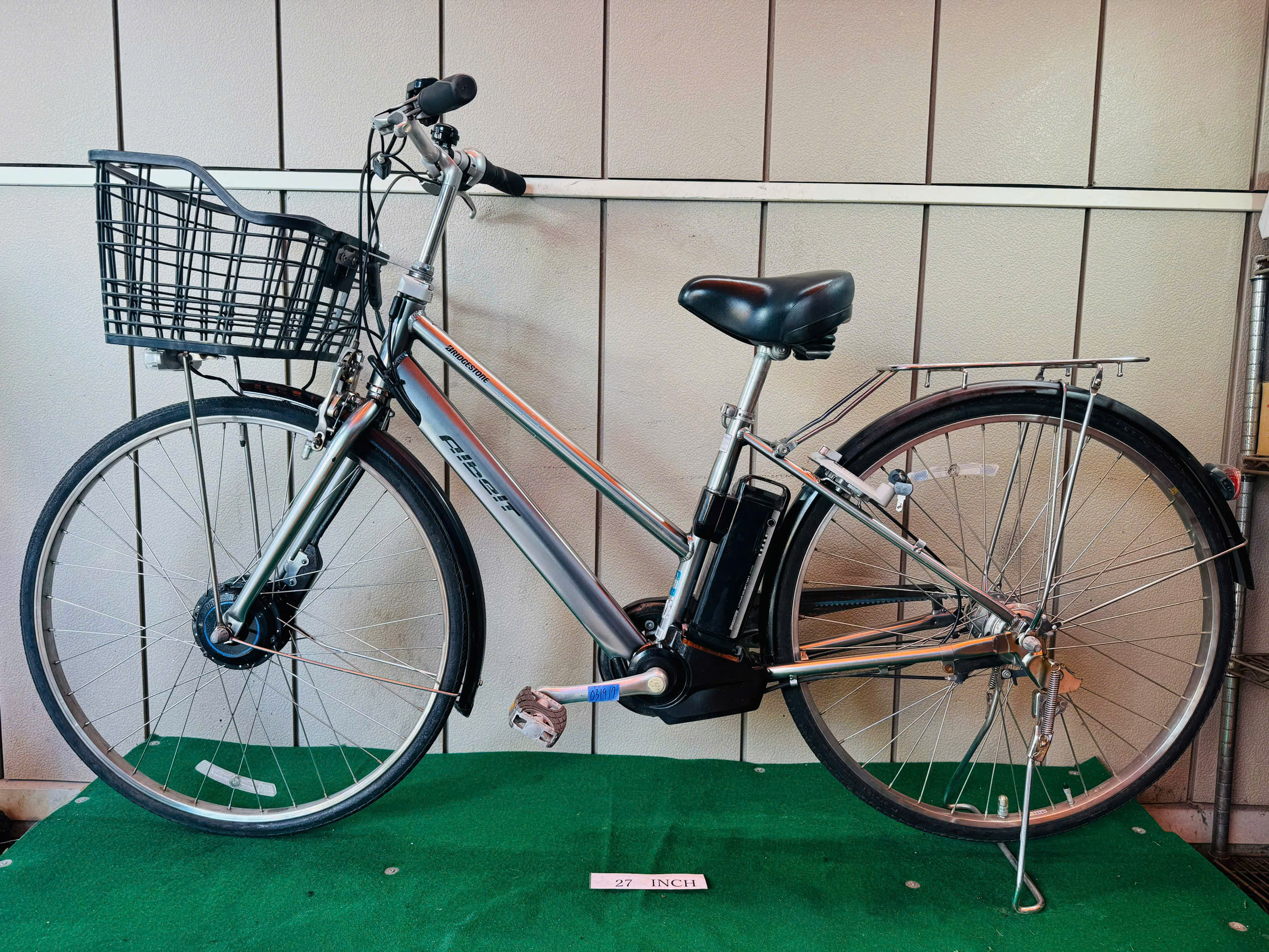 ブリヂストン Albelt 電動アシスト ・中古自転車 ・安い自転車 031917