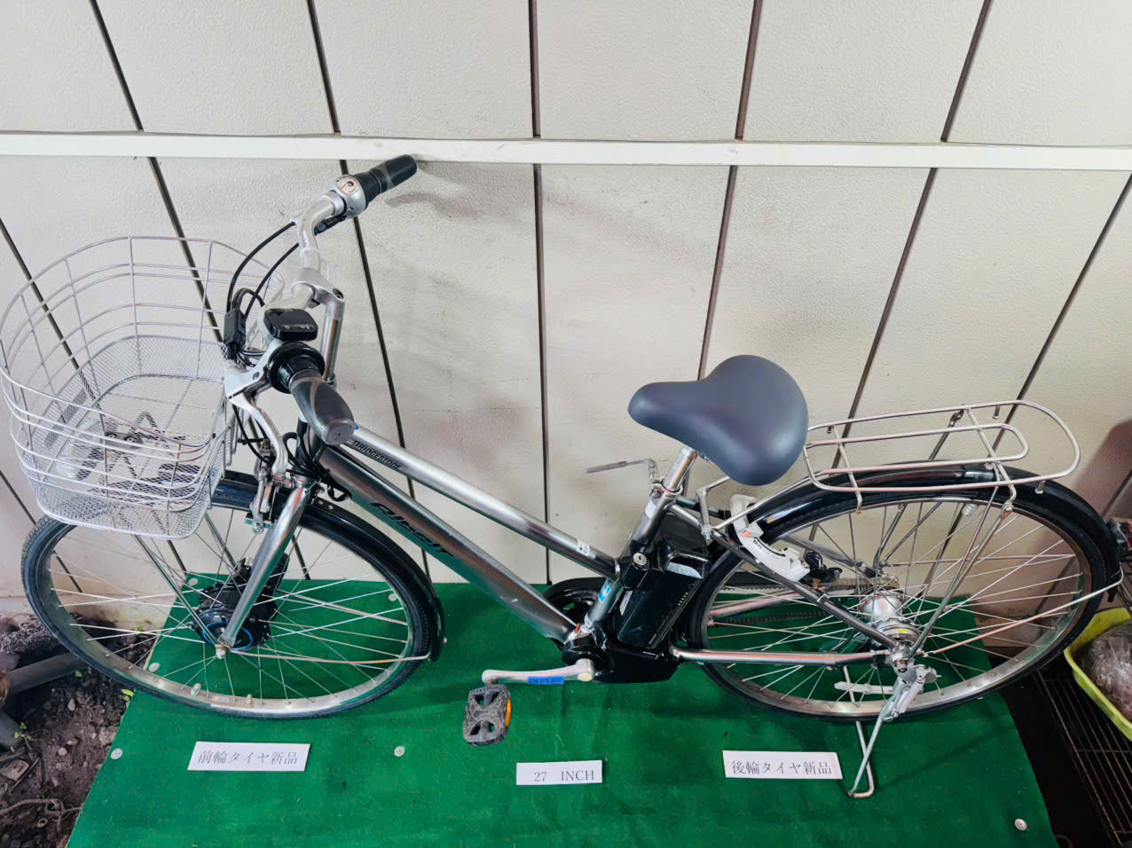 ブリヂストン Albelt 電動アシスト ・中古自転車 ・安い自転車 040302 - 画像 (3)