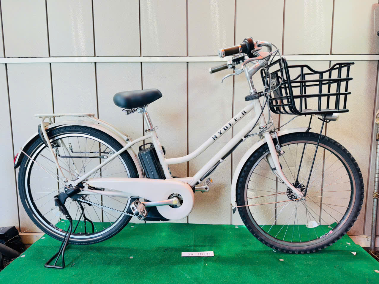 ブリヂストン HYDEE II 電動アシスト ・中古自転車 ・安い自転車 071313 - 画像 (2)