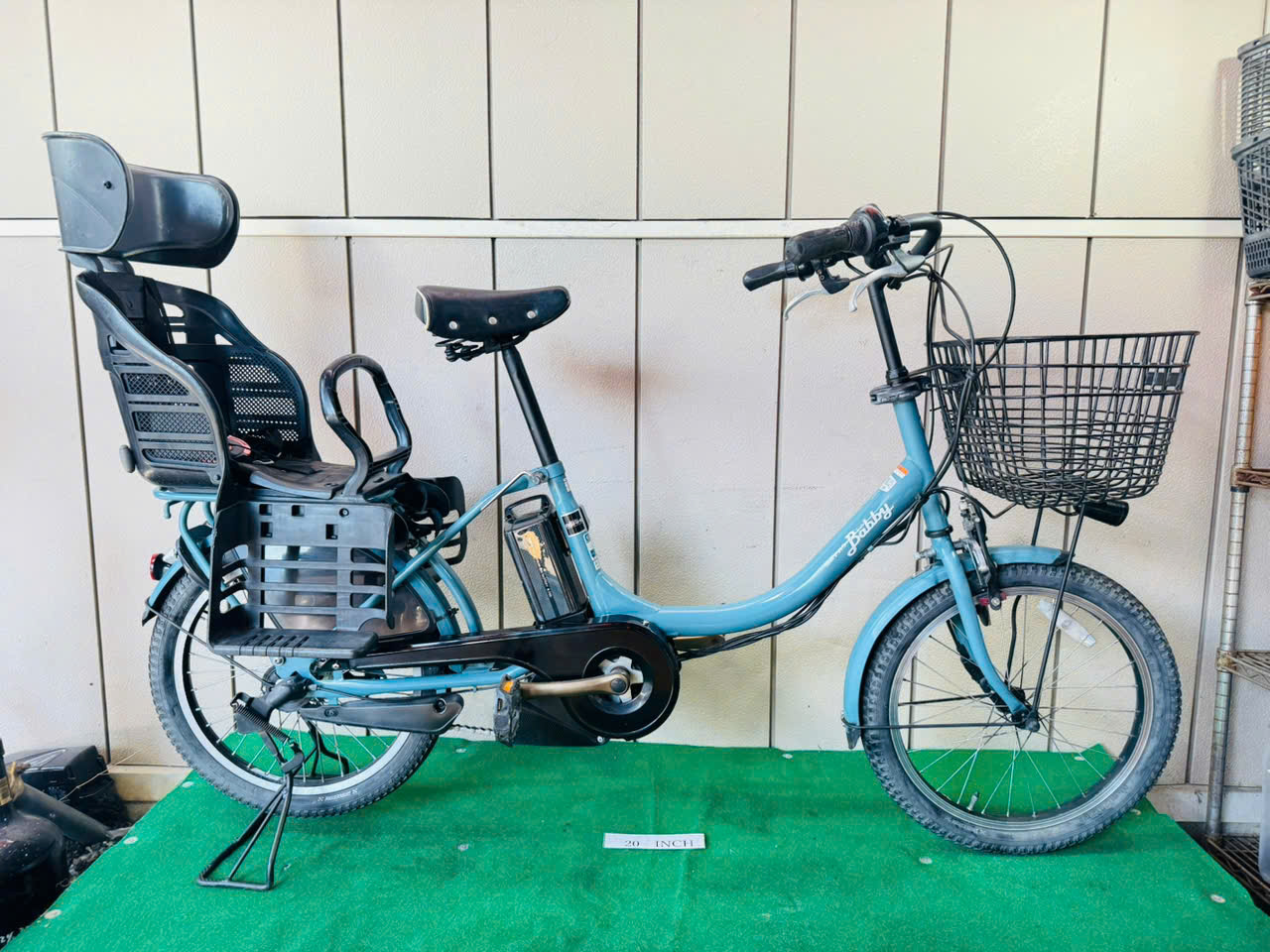 ヤマハ Pas Babby 電動アシスト ・中古自転車 ・安い自転車 072603 - 画像 (2)