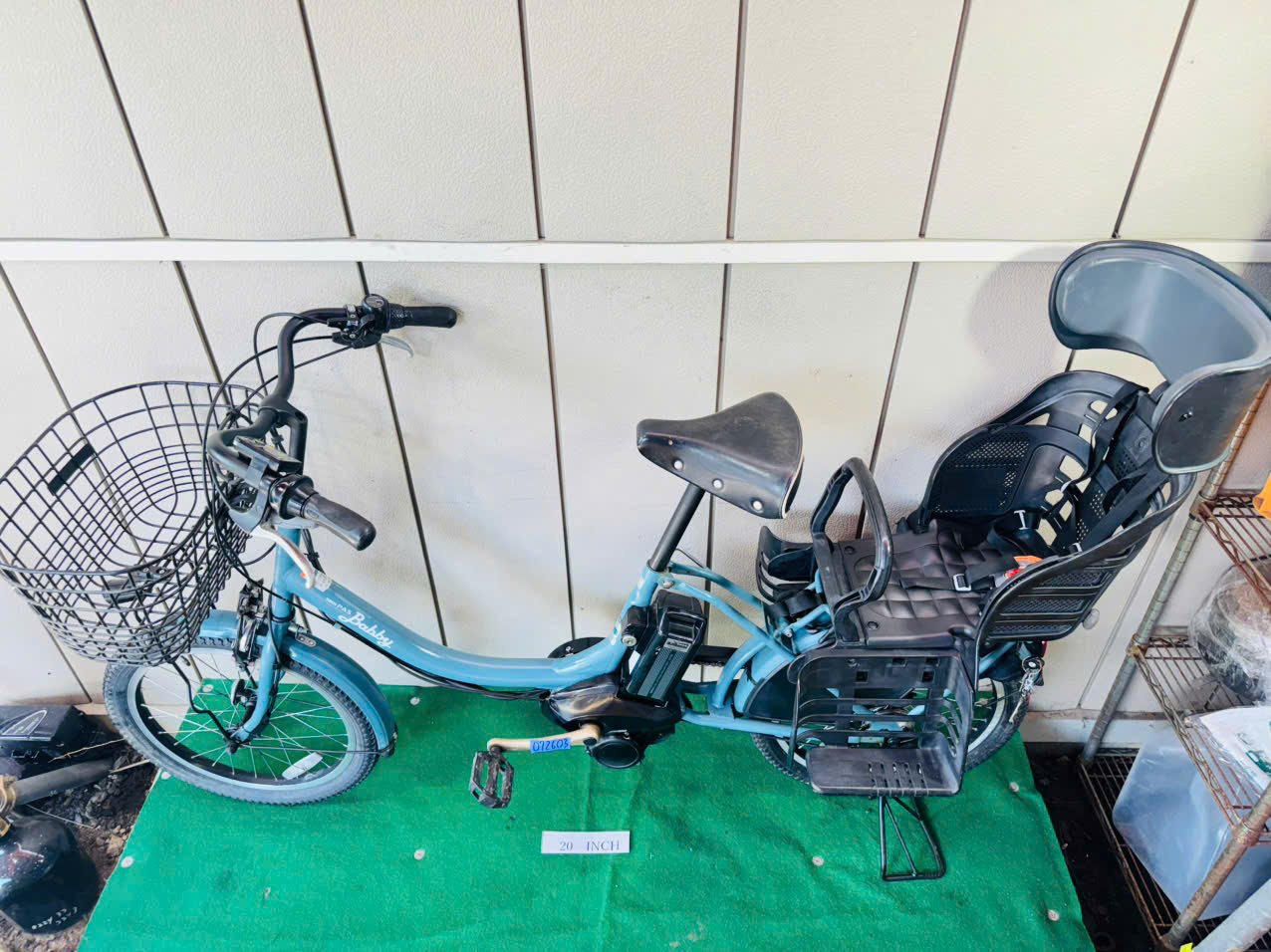 ヤマハ Pas Babby 電動アシスト ・中古自転車 ・安い自転車 072603 - 画像 (3)