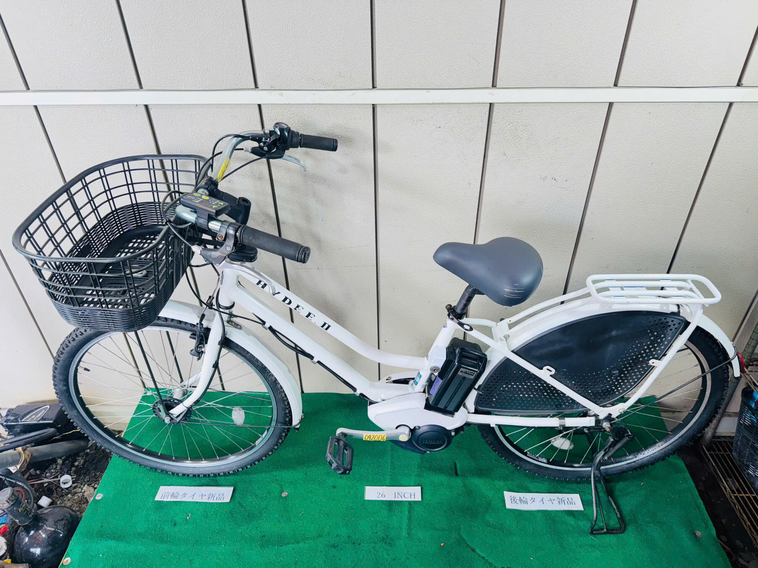 ブリヂストン Hydee II 電動アシスト ・中古自転車 ・安い自転車 092006 - 画像 (3)