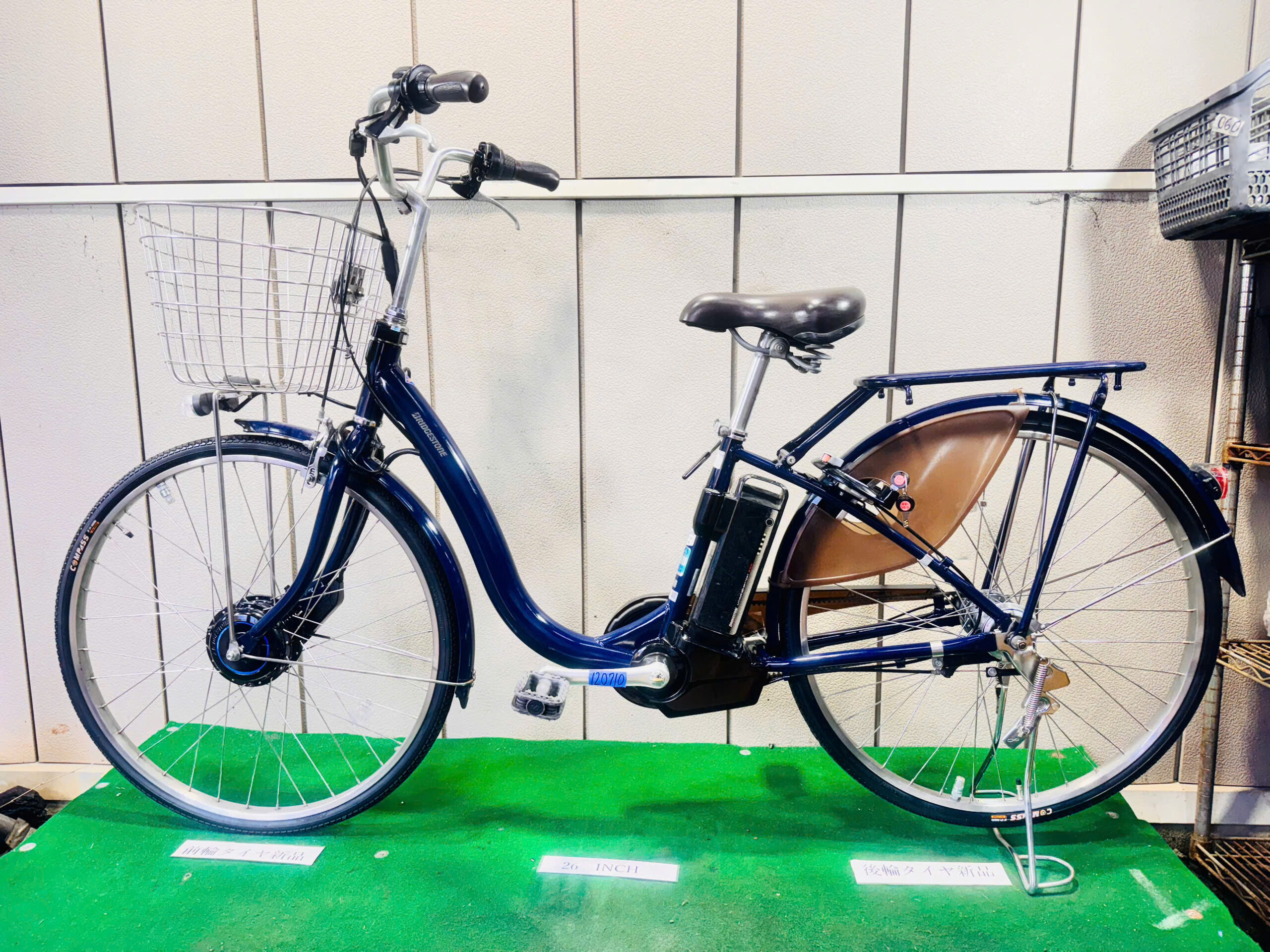ブリヂストン電動アシスト ・中古自転車 ・安い自転車 120710