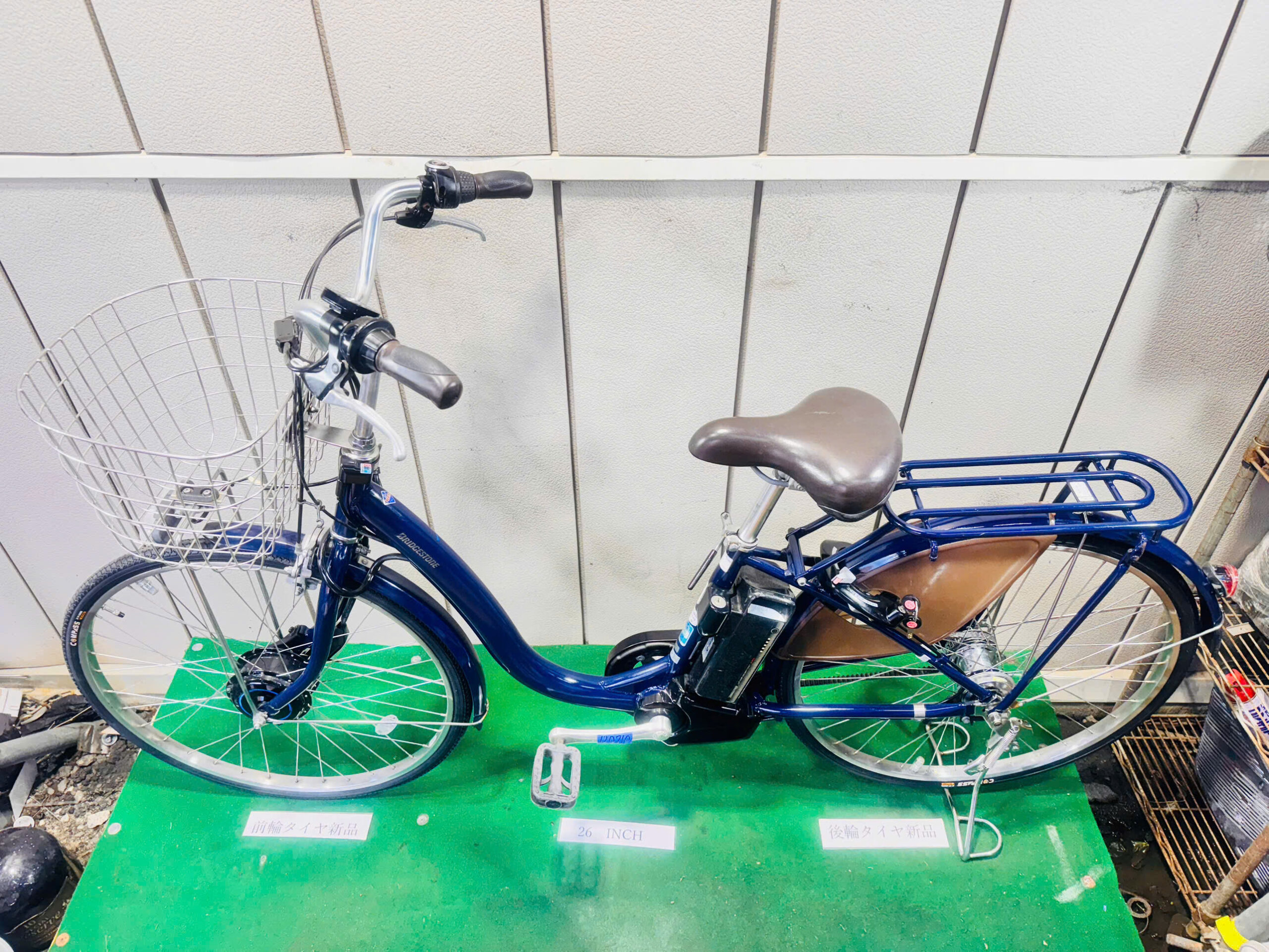 ブリヂストン電動アシスト ・中古自転車 ・安い自転車 120710 - 画像 (3)