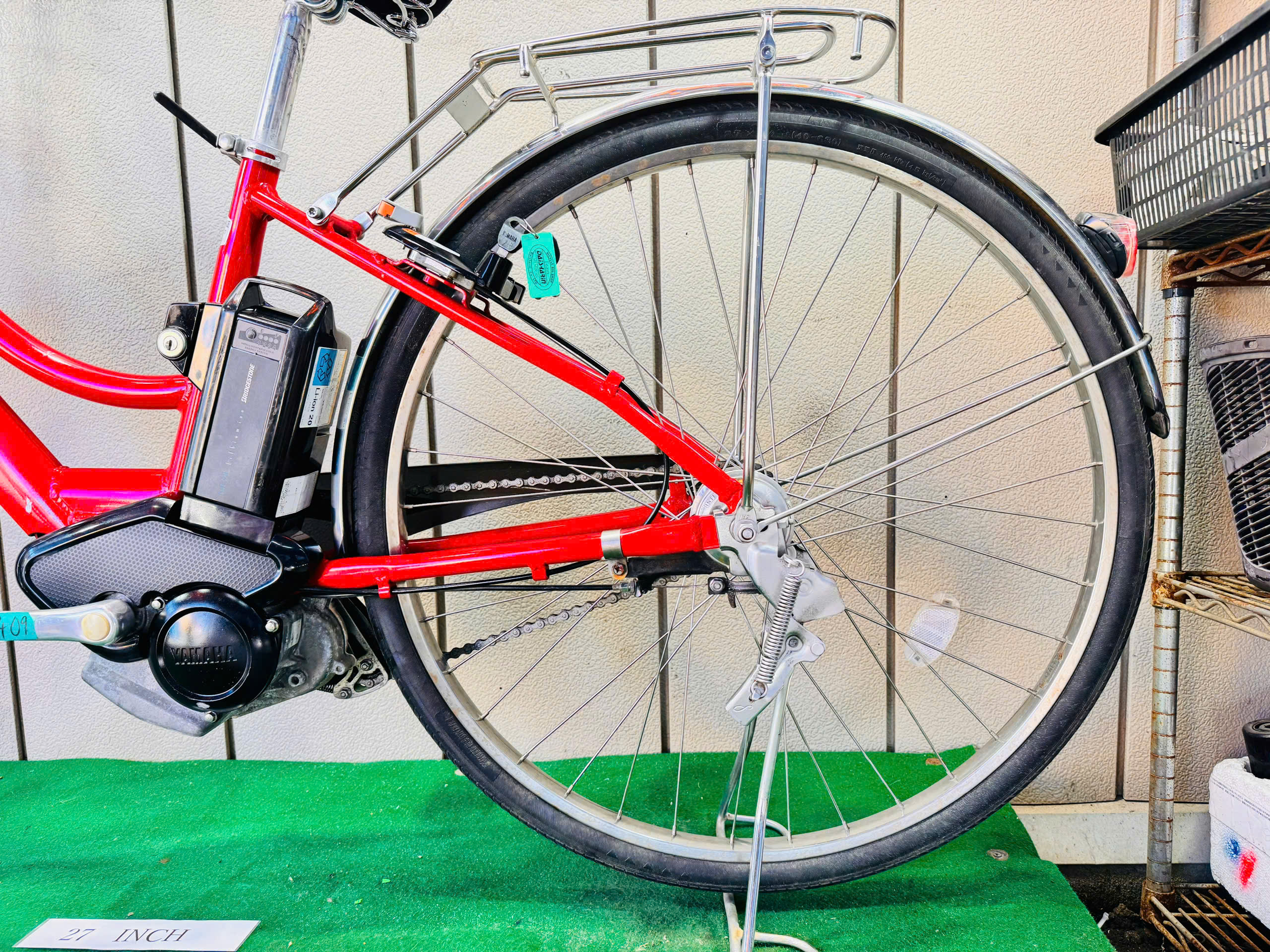 ヤマハ Pas 電動アシスト ・中古自転車 ・安い自転車 031409 - 画像 (5)