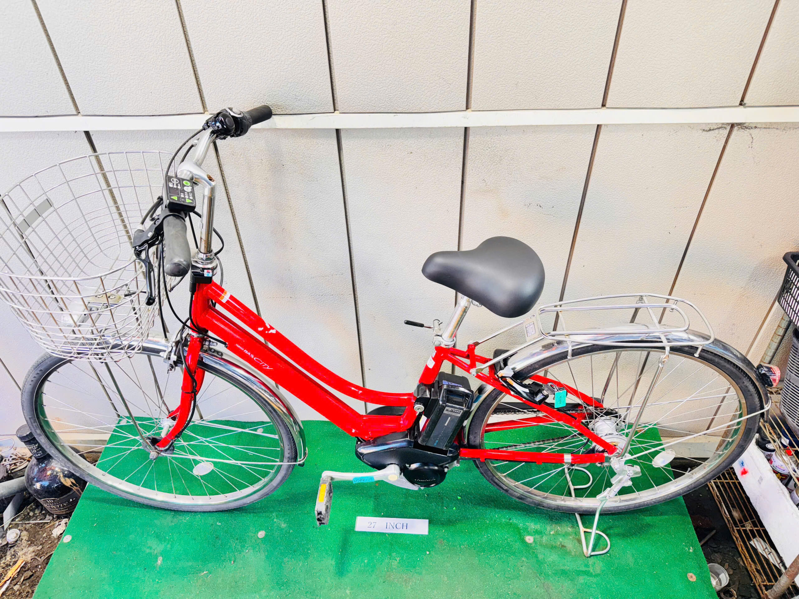 ヤマハ Pas 電動アシスト ・中古自転車 ・安い自転車 031409 - 画像 (3)