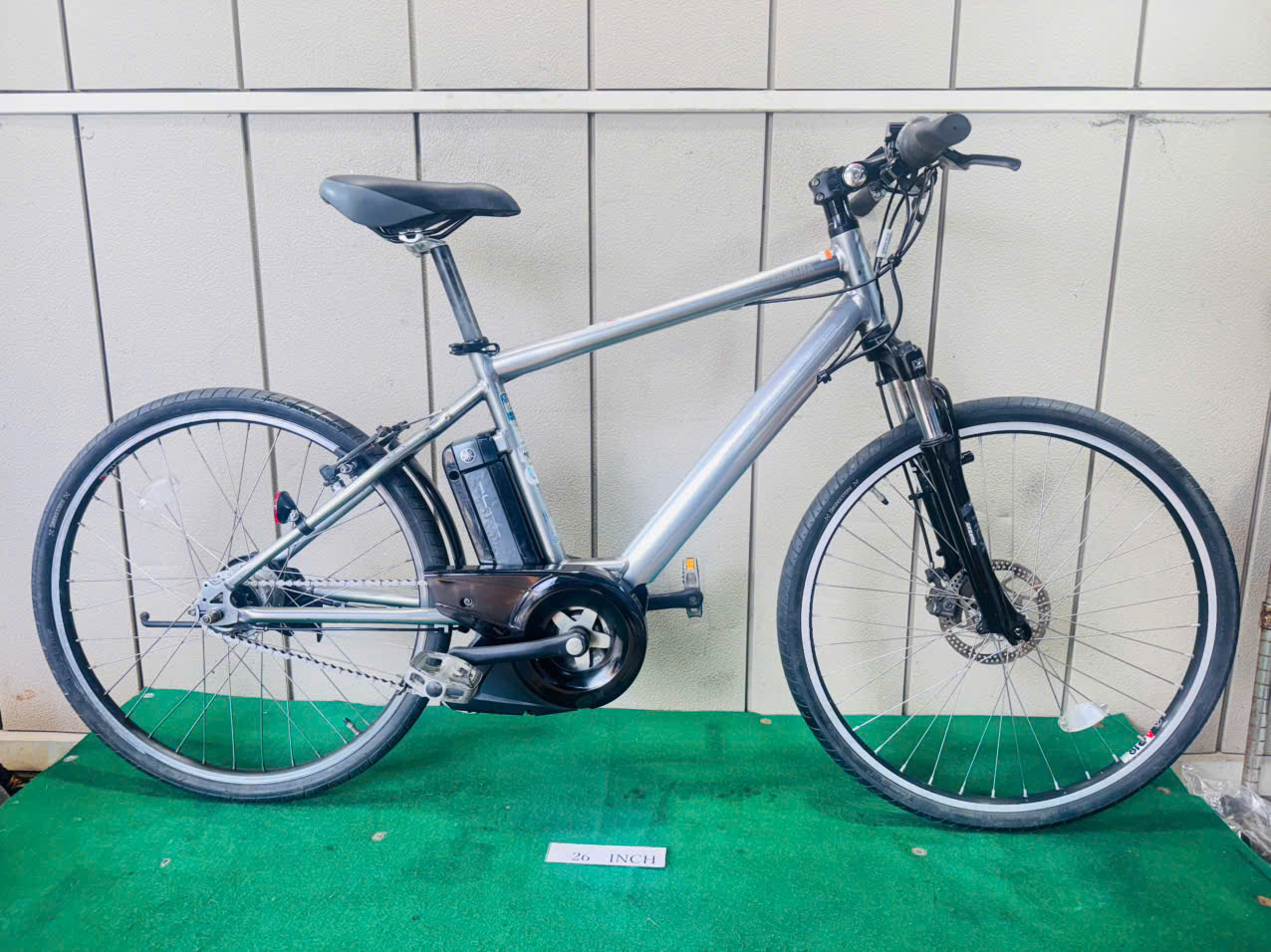 ヤマハ電動アシスト ・中古自転車 ・安い自転車 050744 - 画像 (2)