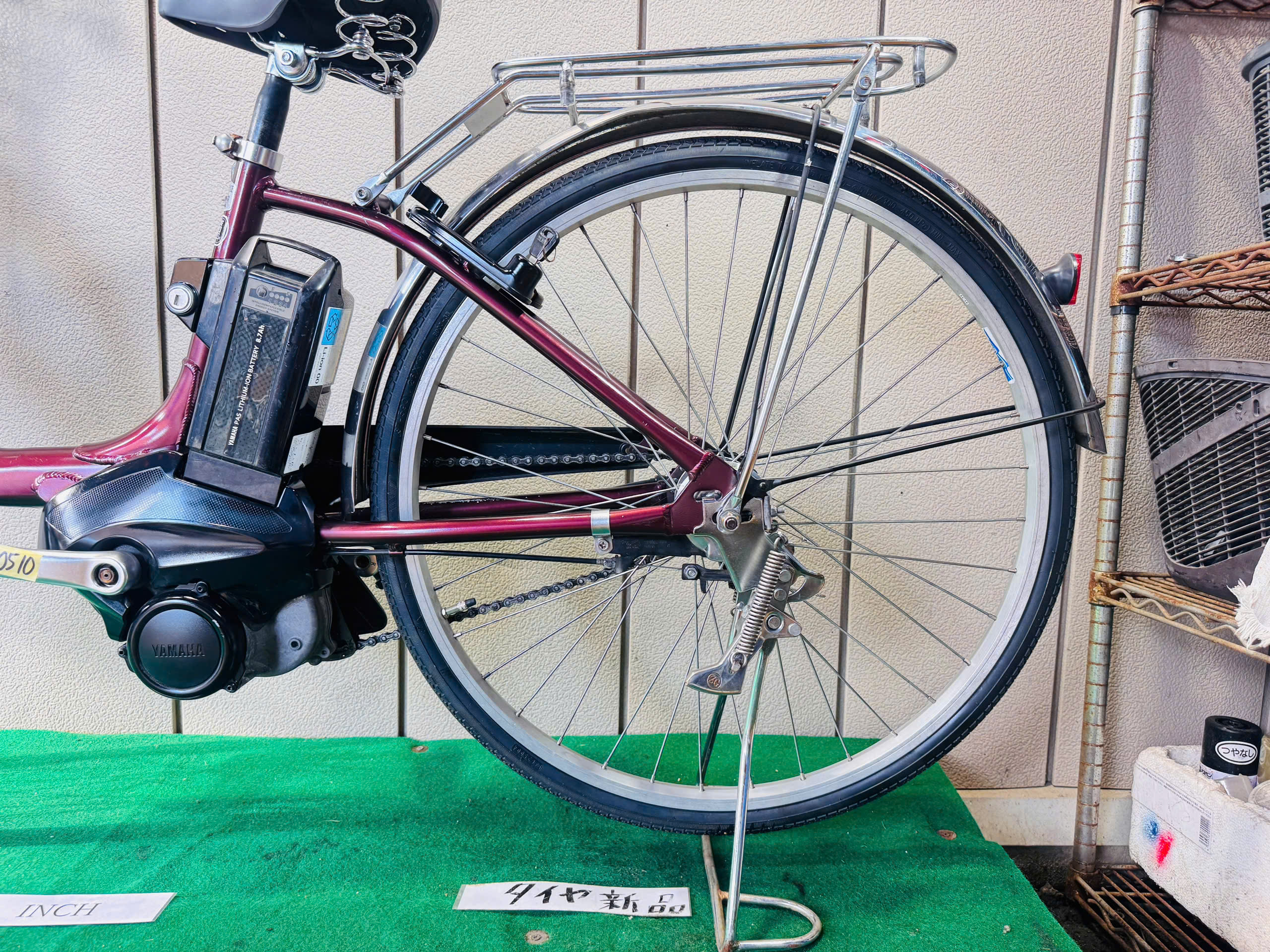 ヤマハ Pas CHEER 電動アシスト ・中古自転車 ・安い自転車 060510 - 画像 (5)