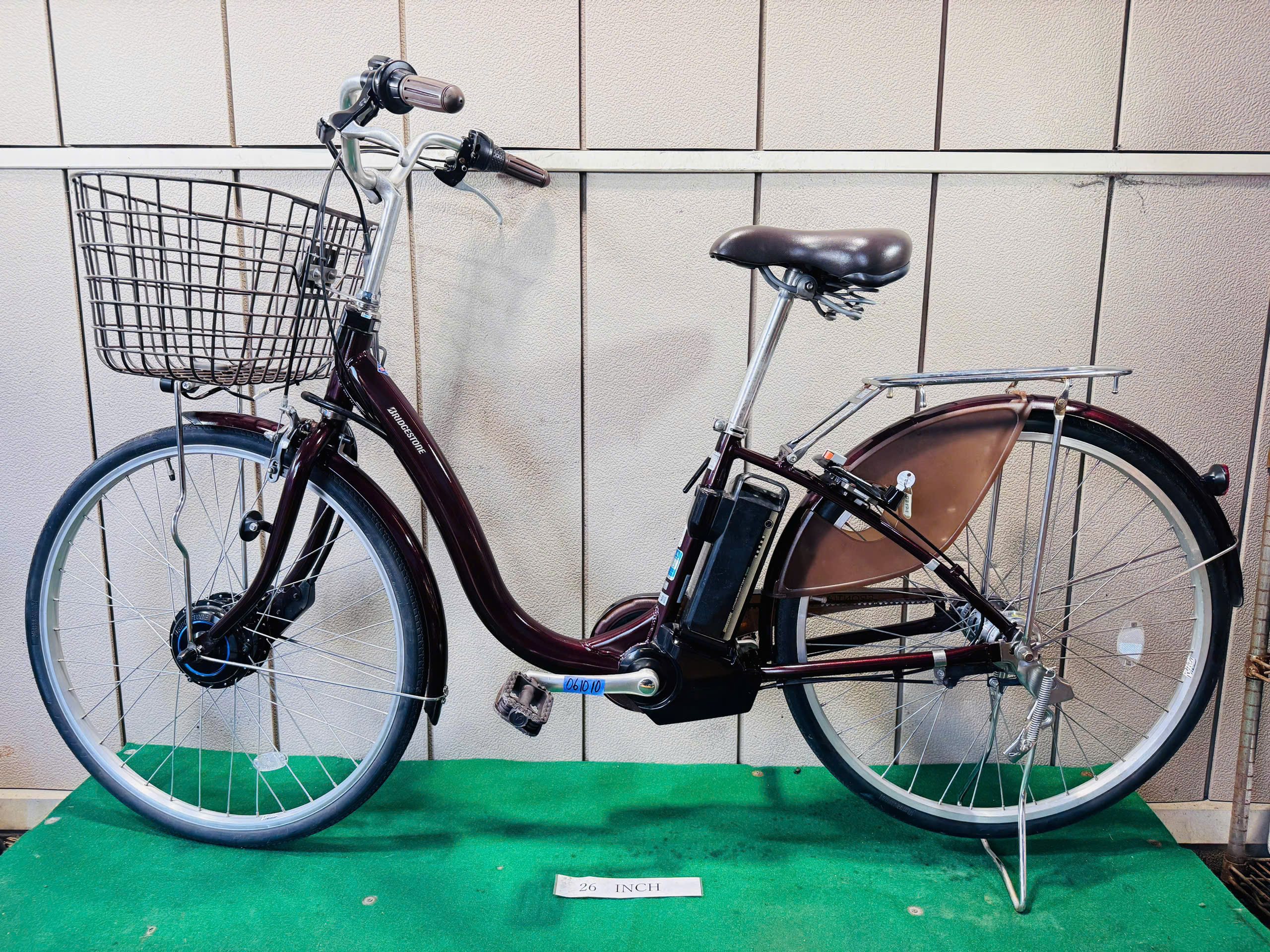 ブリヂストン電動アシスト ・中古自転車 ・安い自転車 061010