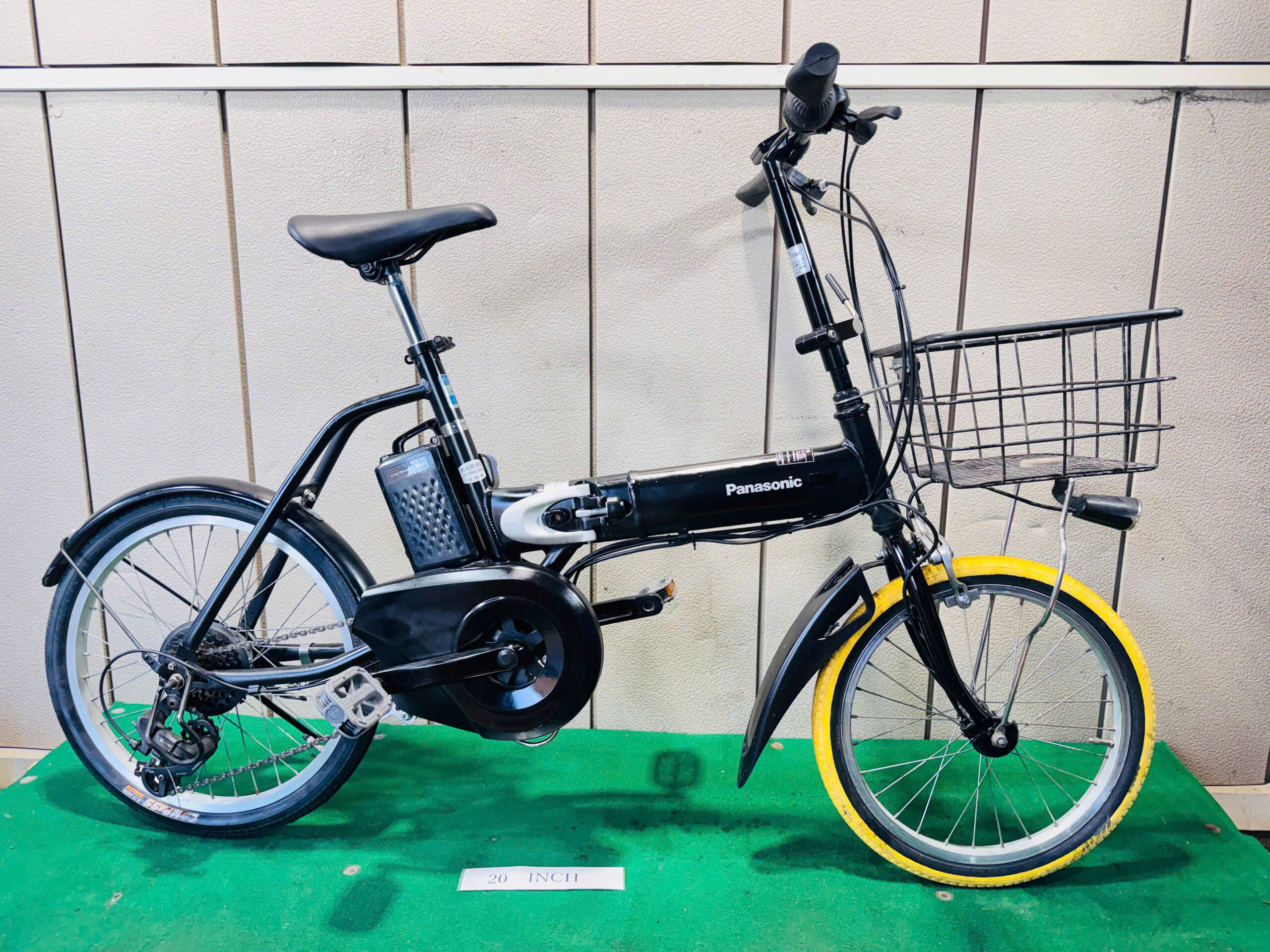 パナソニック 折り畳み 電動アシスト ・中古自転車 ・安い自転車 061014 - 画像 (2)