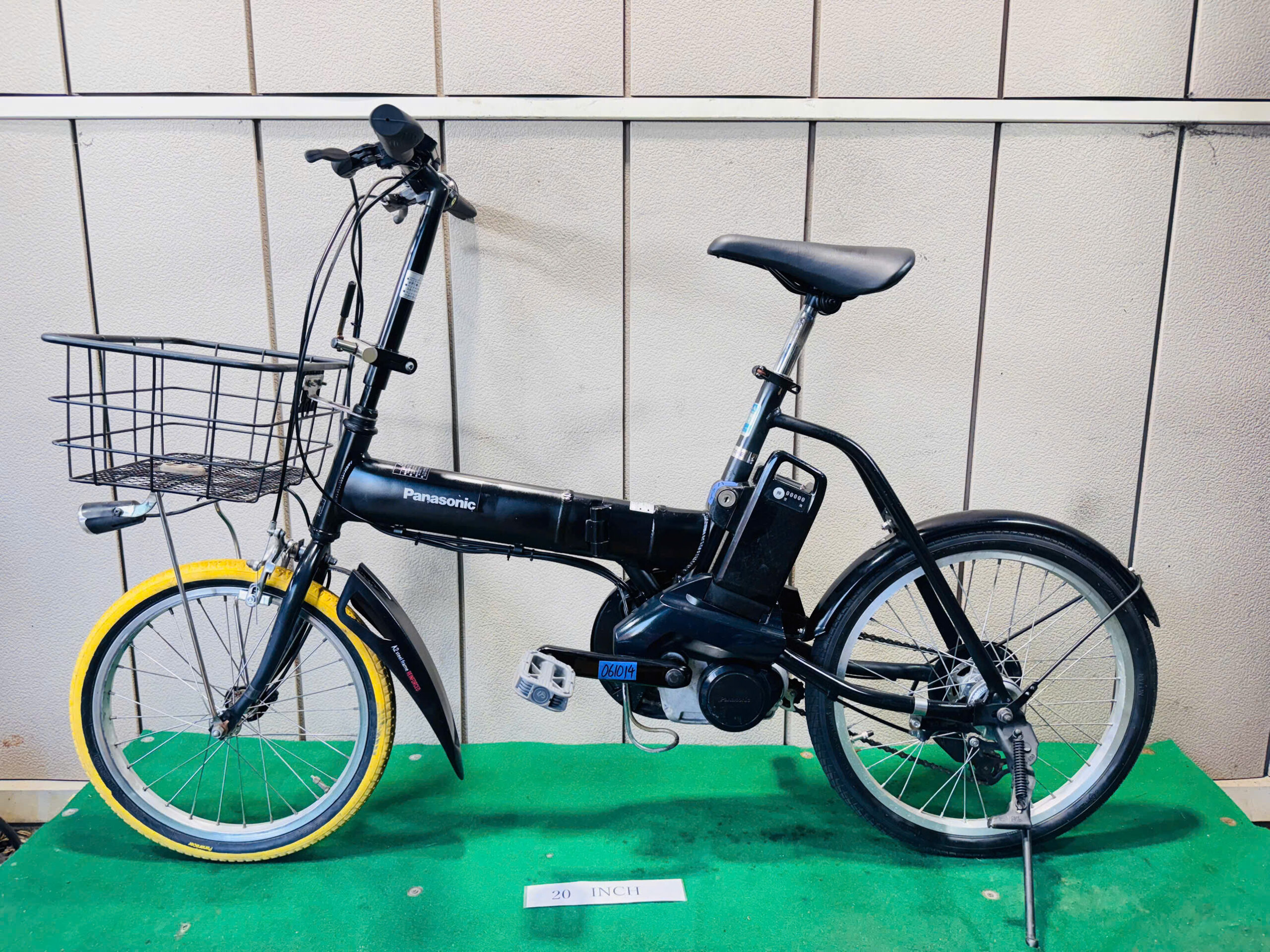 パナソニック 折り畳み 電動アシスト ・中古自転車 ・安い自転車 061014
