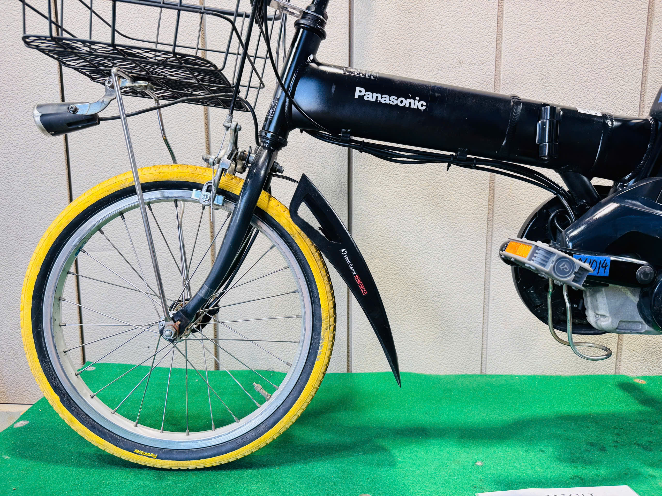 パナソニック 折り畳み 電動アシスト ・中古自転車 ・安い自転車 061014 - 画像 (4)