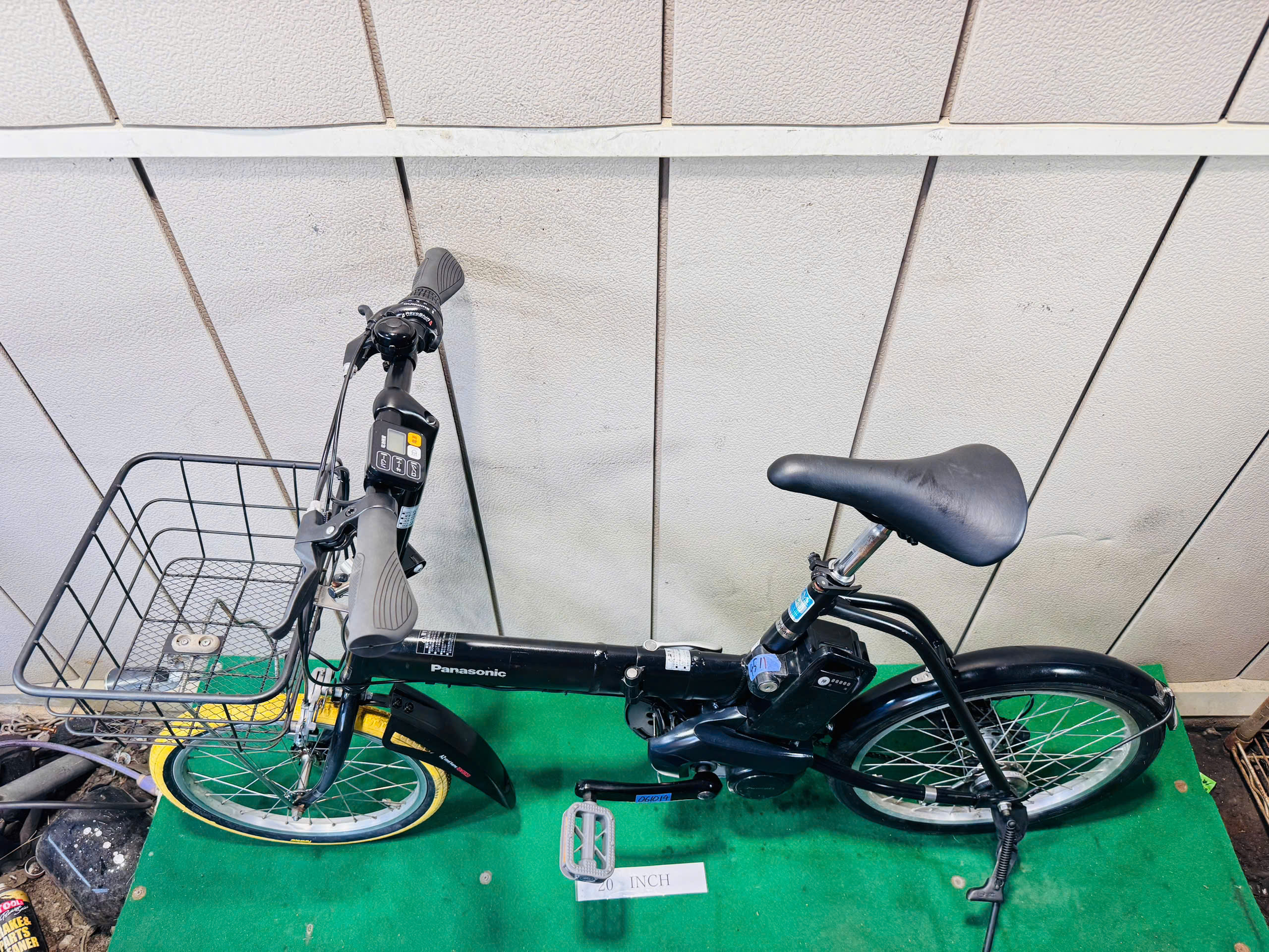パナソニック 折り畳み 電動アシスト ・中古自転車 ・安い自転車 061014 - 画像 (3)