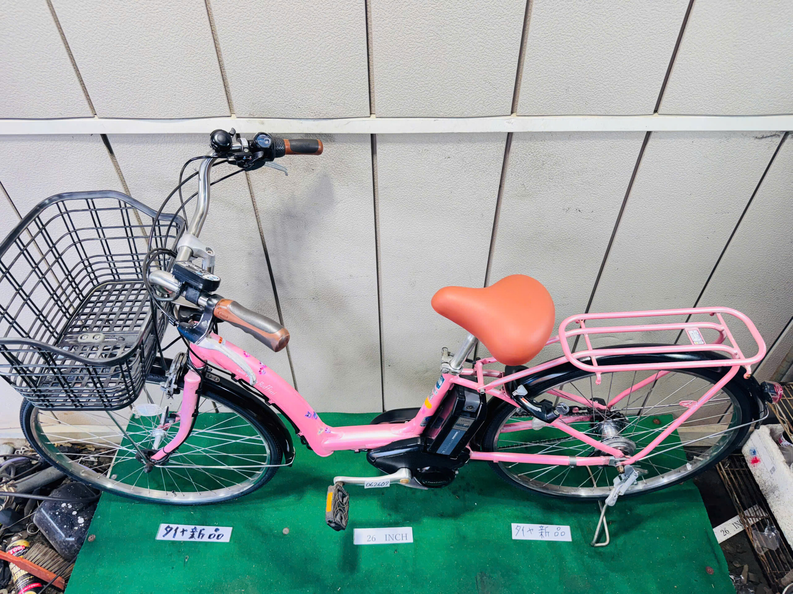 ヤマハ電動アシスト ・中古自転車 ・安い自転車 062607 - 画像 (3)