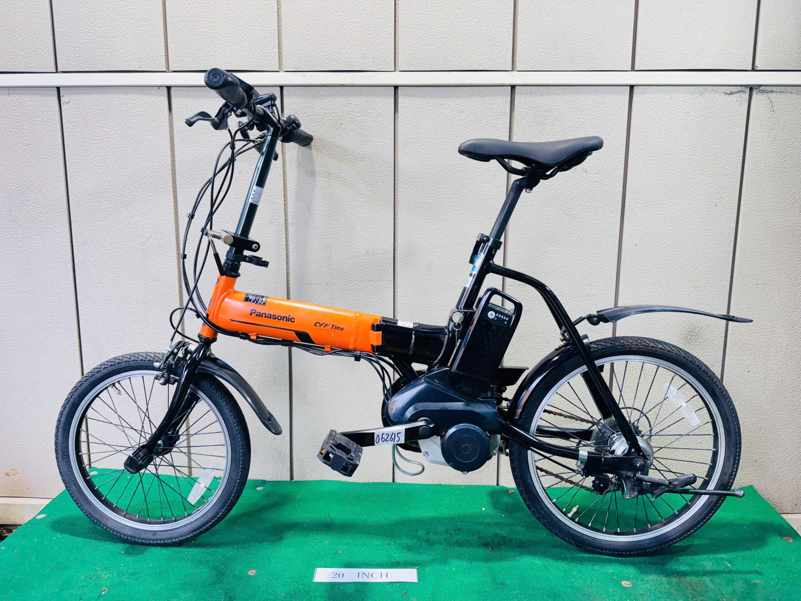 パナソニックOff Time 折り畳み 電動アシスト ・中古自転車 ・安い自転車 062615
