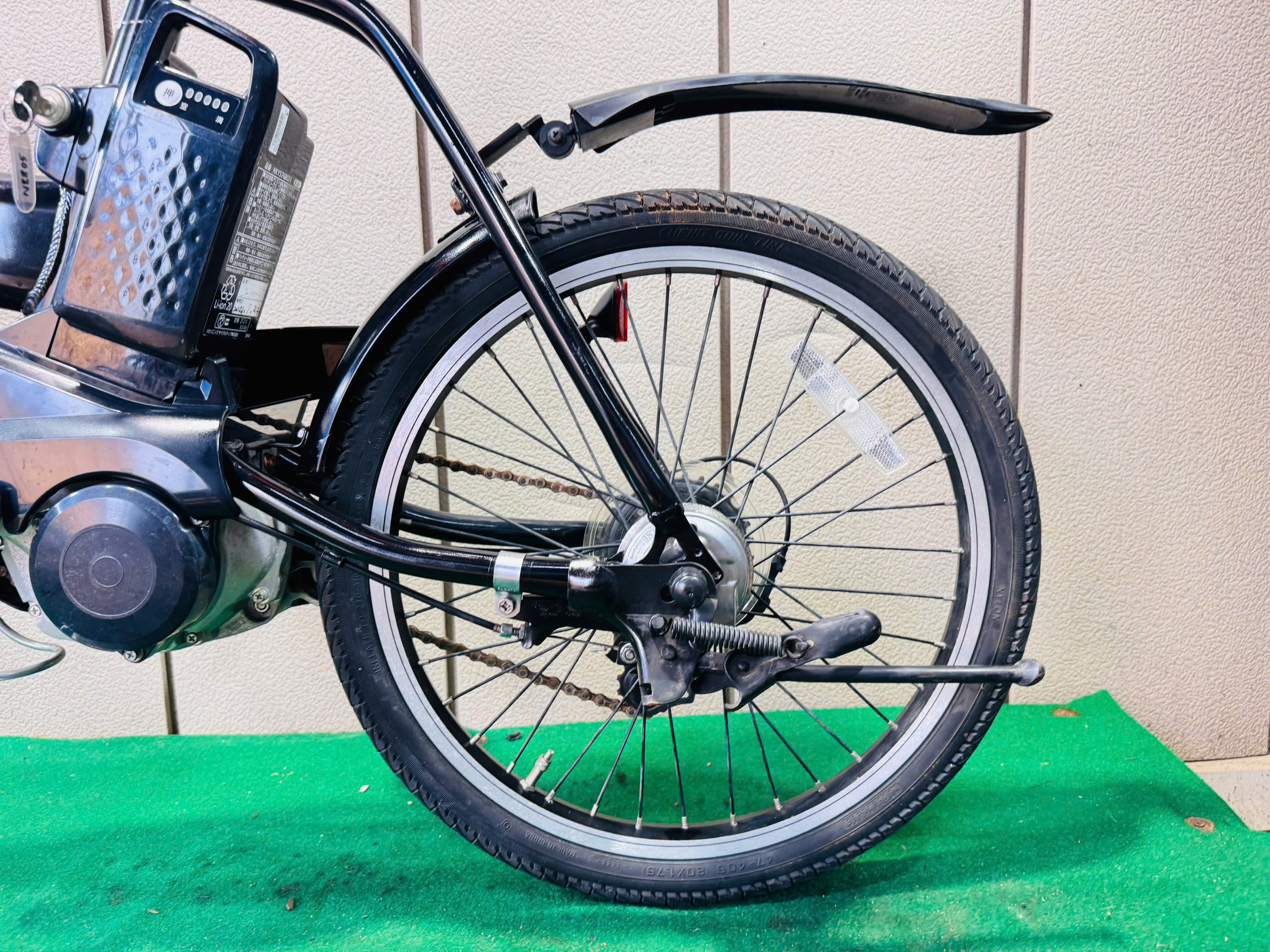 パナソニックOff Time 折り畳み 電動アシスト ・中古自転車 ・安い自転車 062615 - 画像 (5)