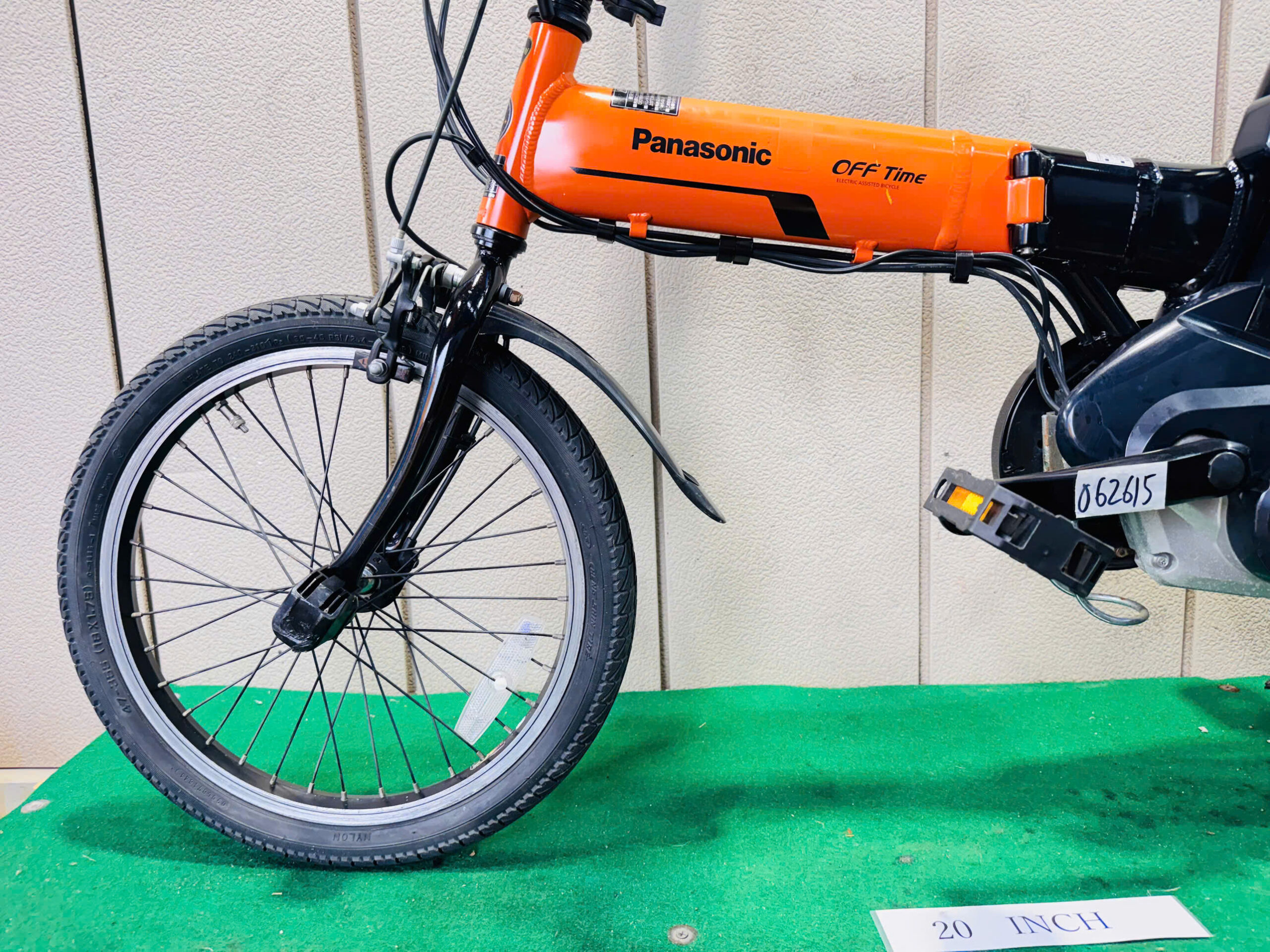 パナソニックOff Time 折り畳み 電動アシスト ・中古自転車 ・安い自転車 062615 - 画像 (4)
