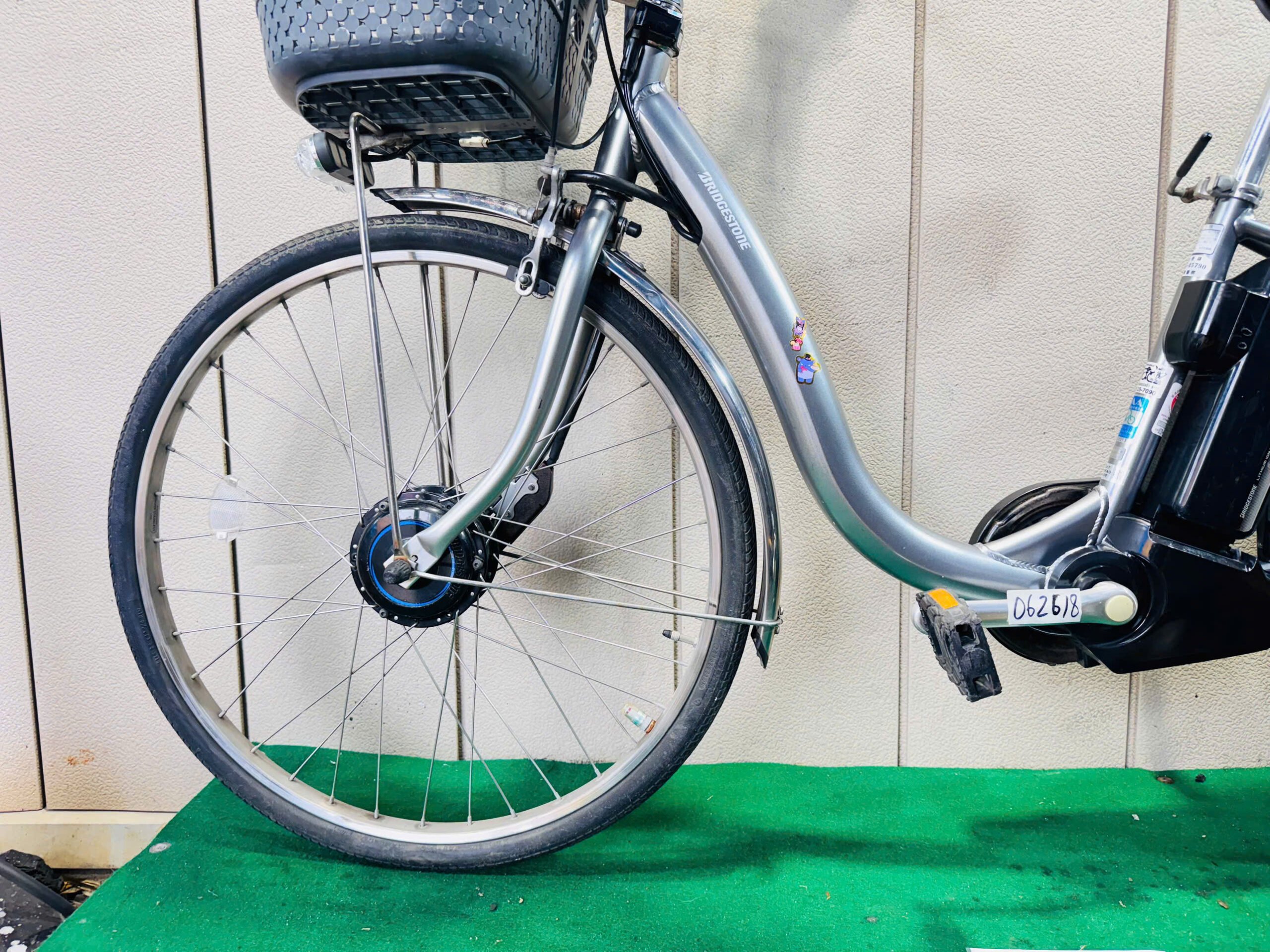ブリヂストン電動アシスト ・中古自転車 ・安い自転車 062618 - 画像 (4)