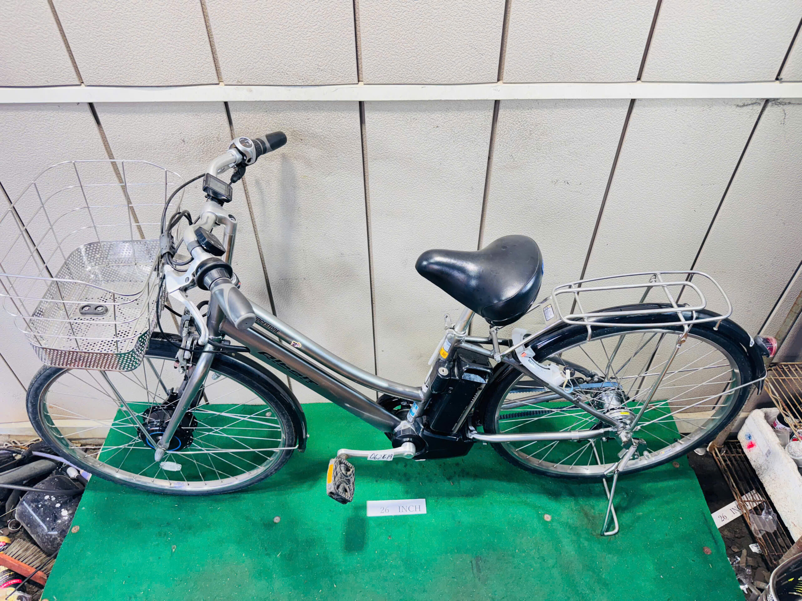 ブリヂストン電動アシスト ・中古自転車 ・安い自転車 062619 - 画像 (3)