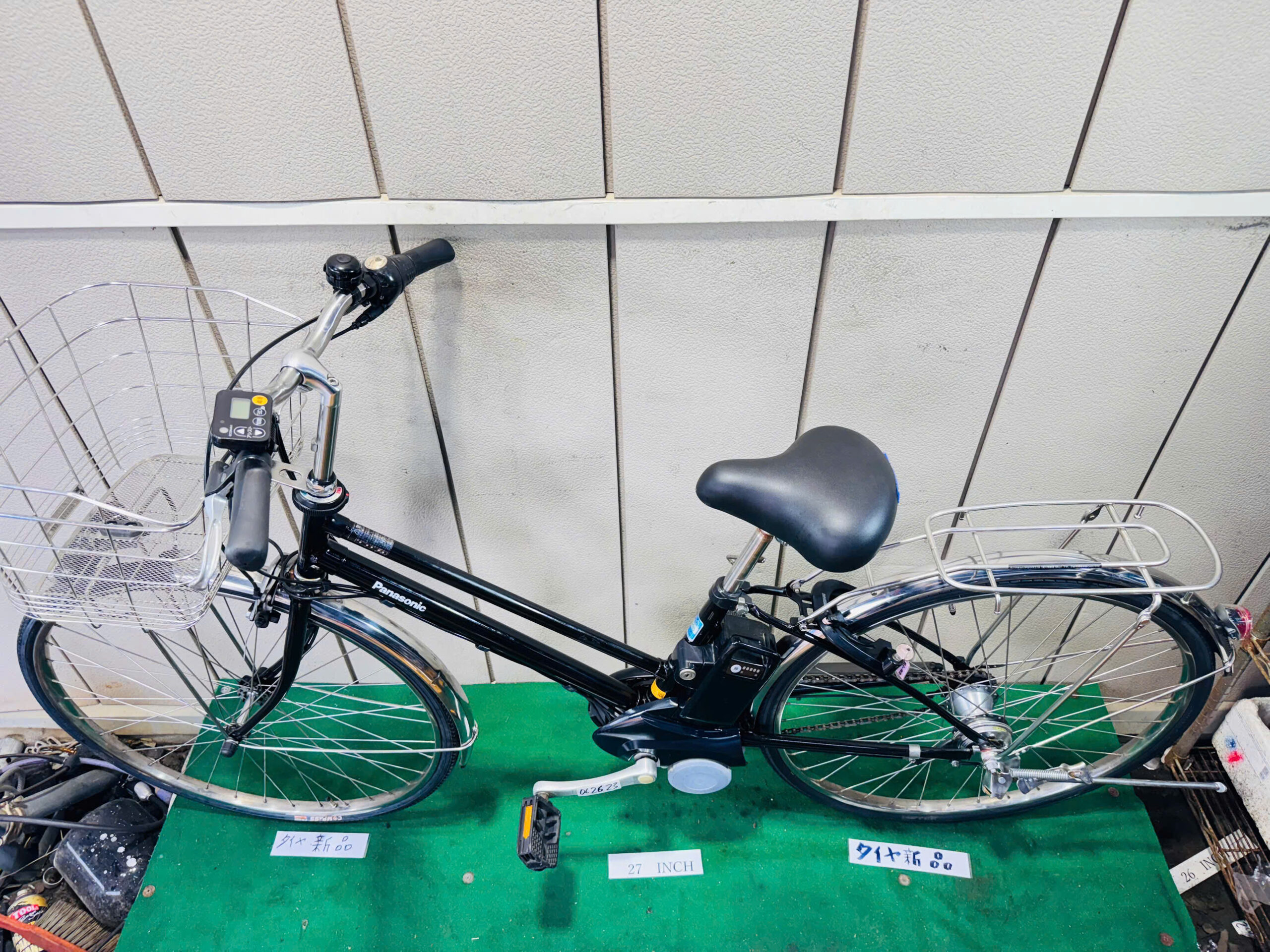 パナソニック電動アシスト ・中古自転車 ・安い自転車 062623 - 画像 (3)