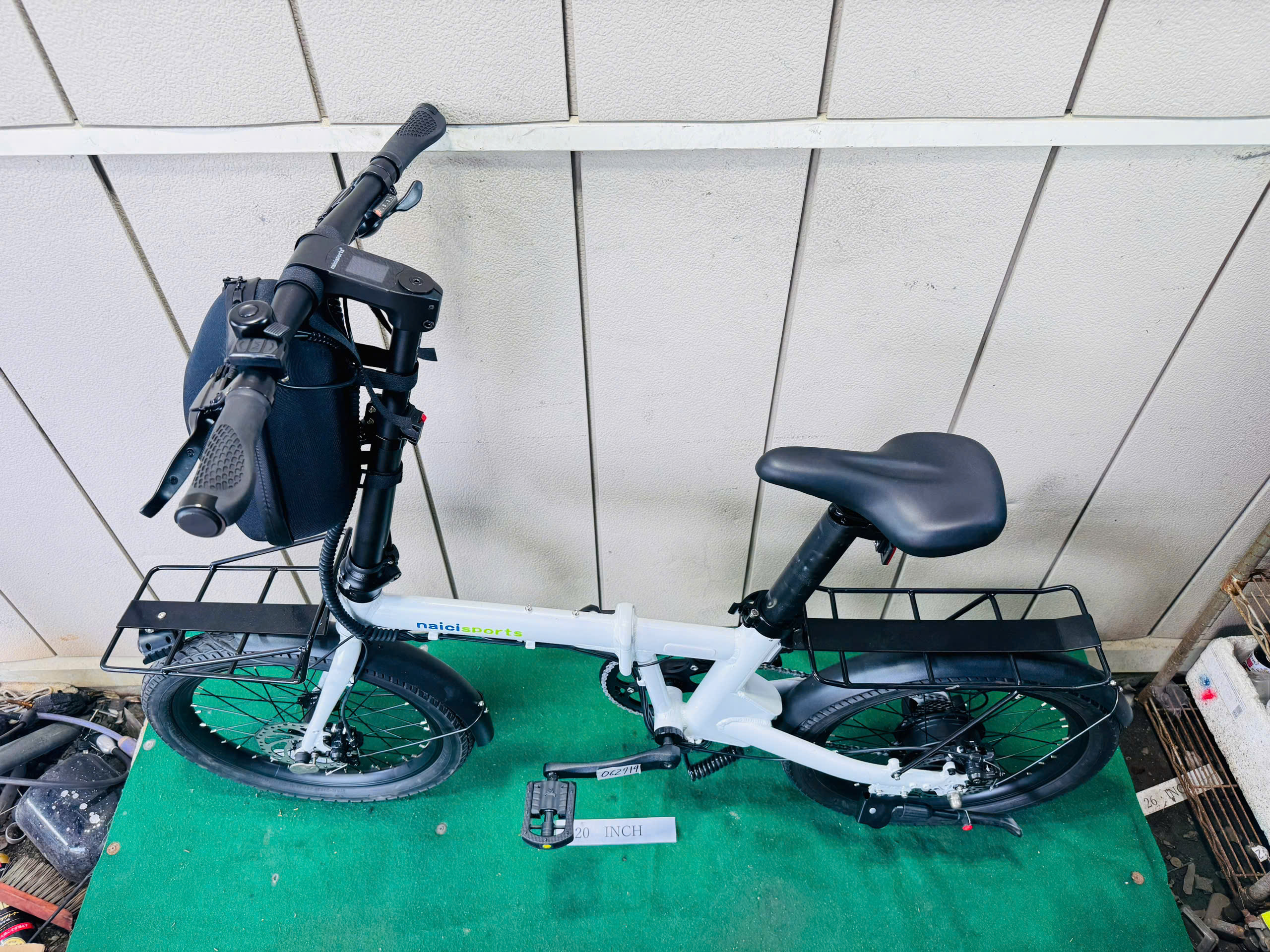ミニ電動アシスト自転車 ・中古自転車 ・安い自転車 062719 - 画像 (3)