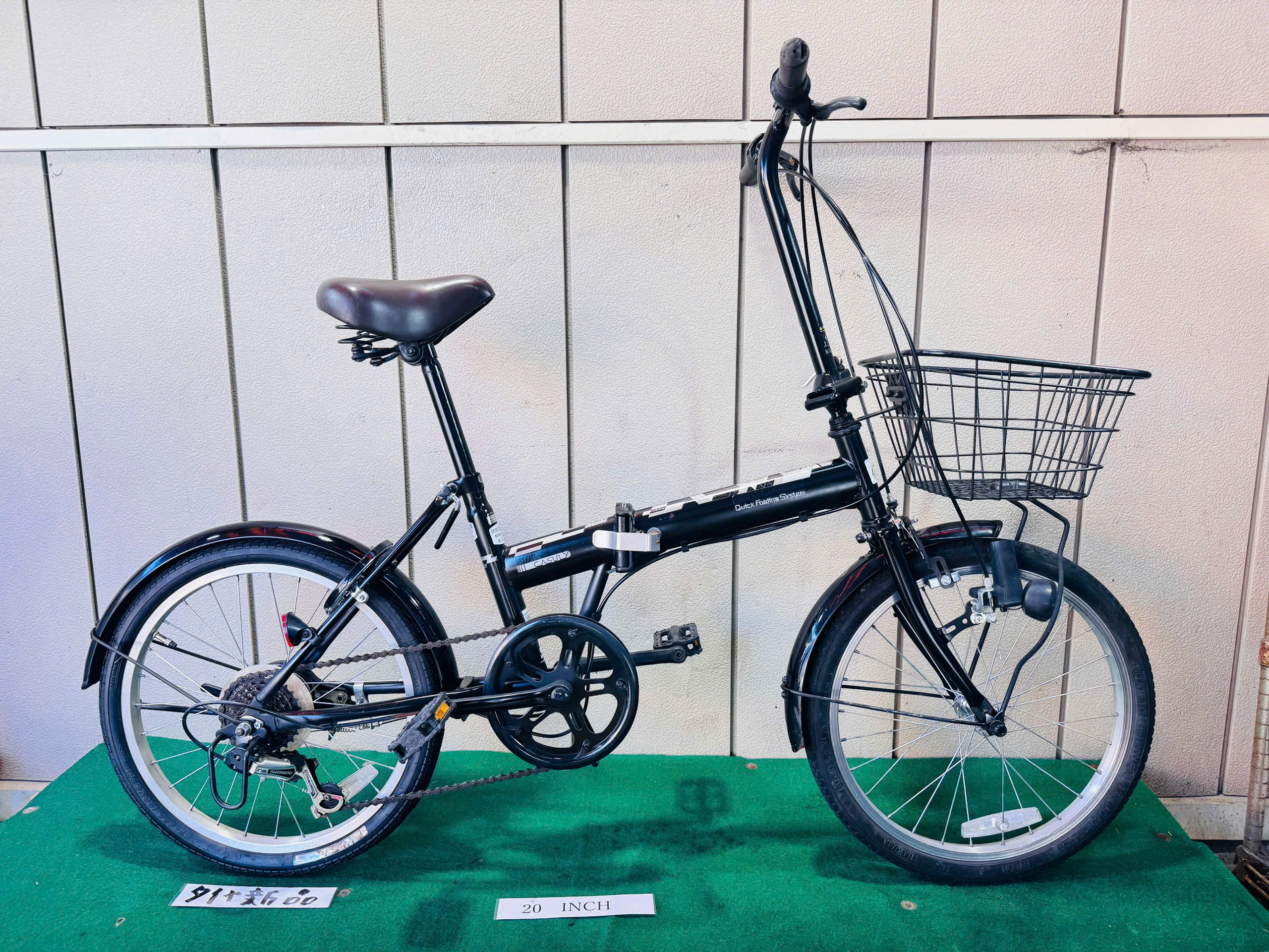 CASULY 折り畳み自動車 ・中古自転車 ・安い自転車 070701 - 画像 (2)