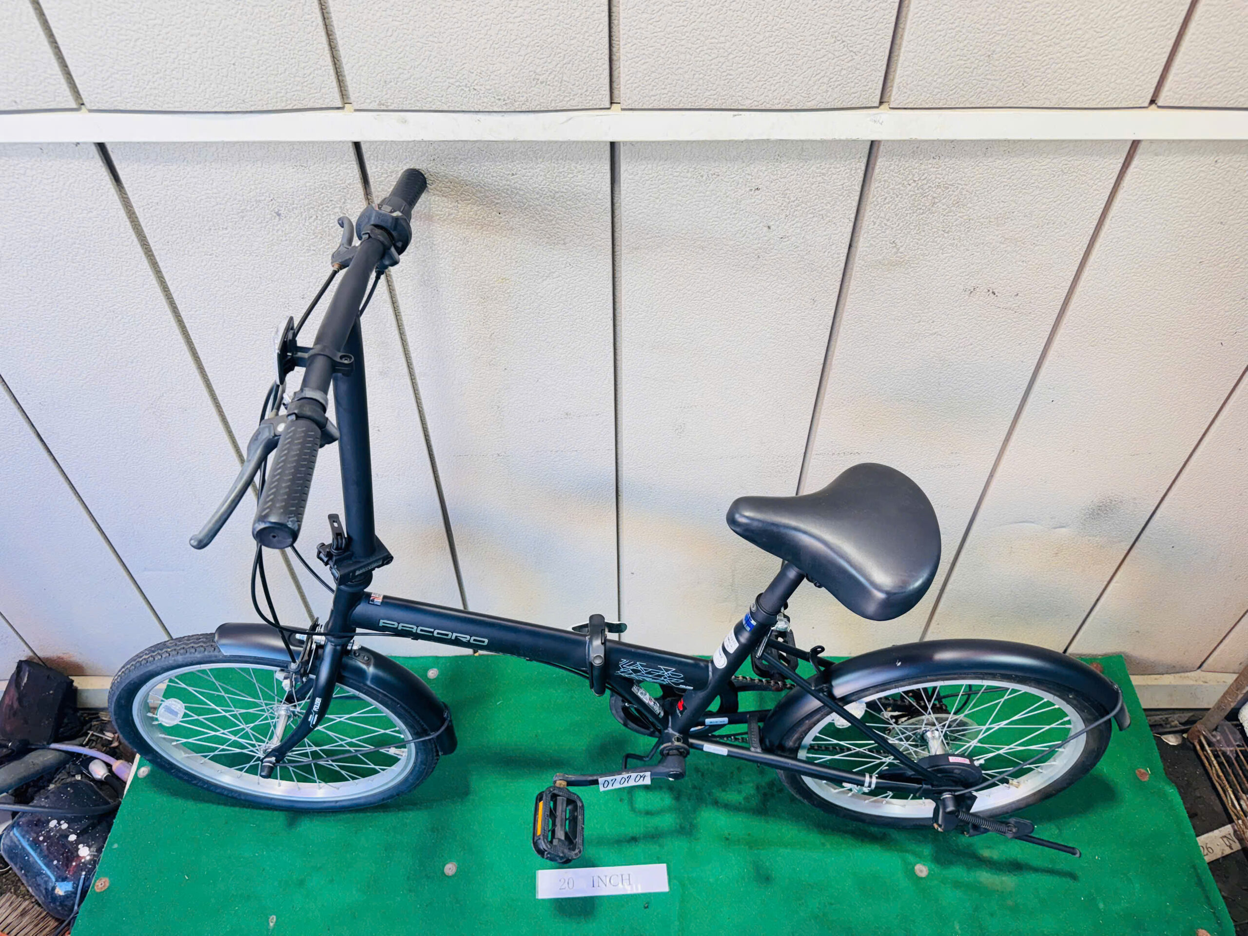 PACORO 折り畳み自動車 ・中古自転車 ・安い自転車 070704 - 画像 (2)