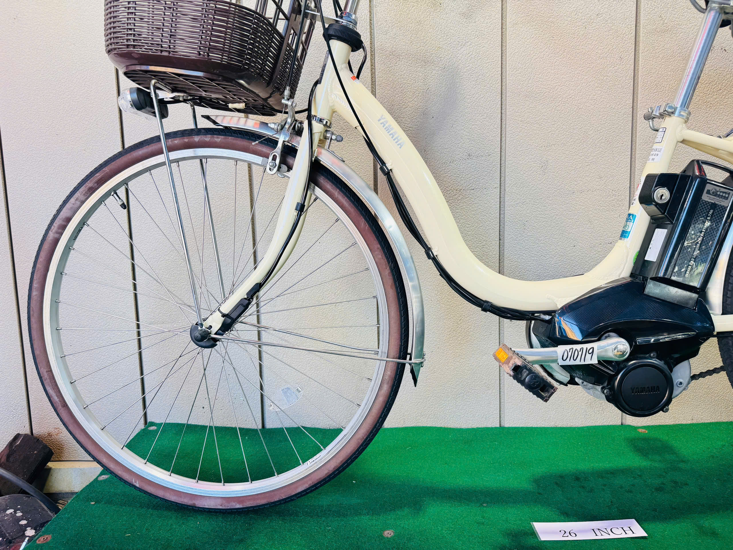 ヤマハ電動アシスト ・中古自転車 ・安い自転車 070719 - 画像 (4)