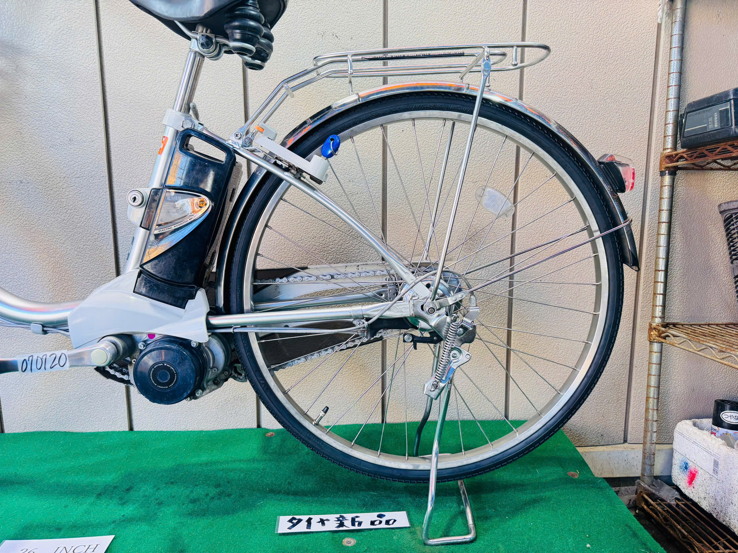 パナソニック電動アシスト ・中古自転車 ・安い自転車 070720 - 画像 (5)