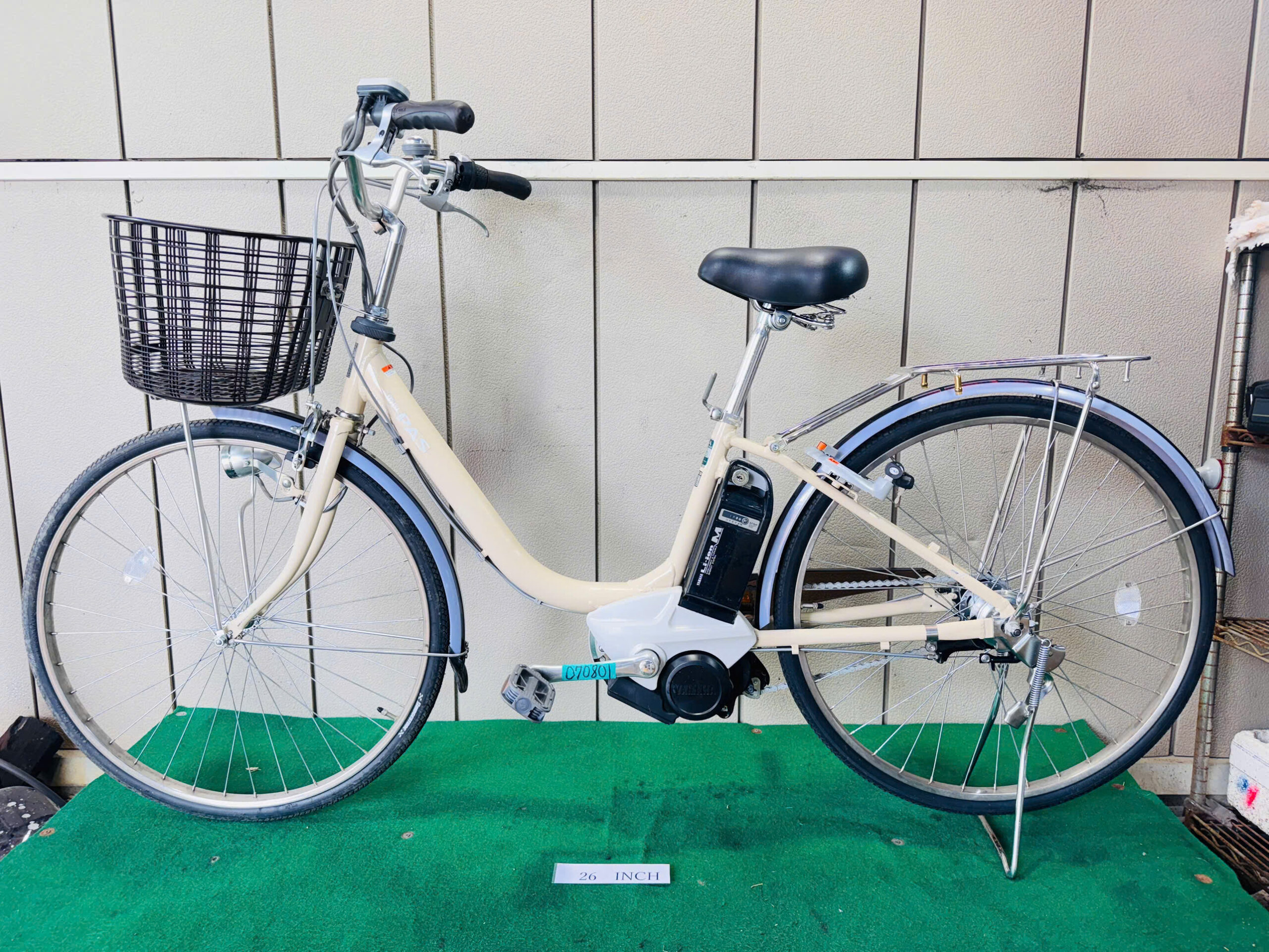 ヤマハ電動アシスト ・中古自転車 ・安い自転車 070801