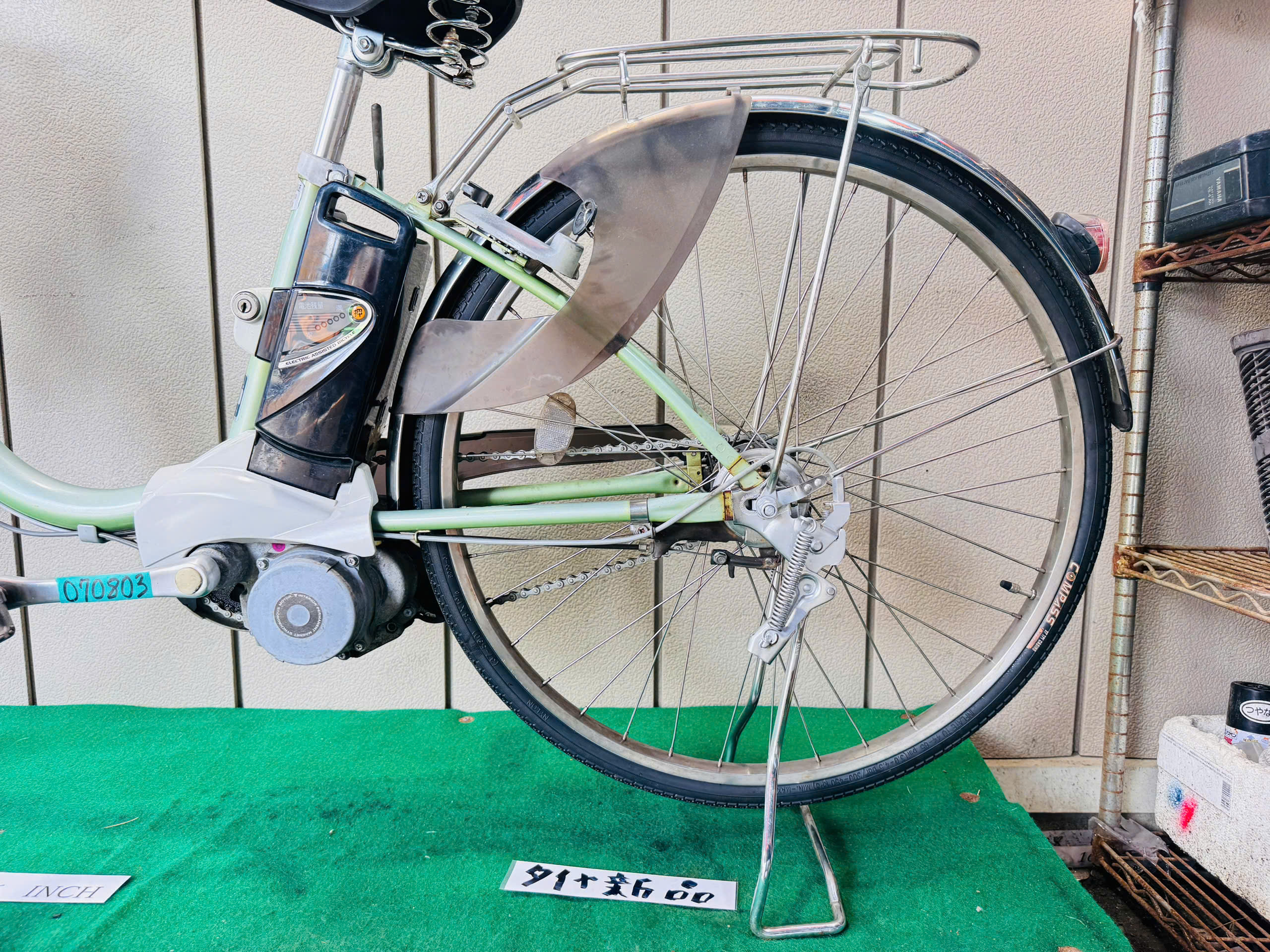 パナソニック電動アシスト ・中古自転車 ・安い自転車 070803 - 画像 (5)