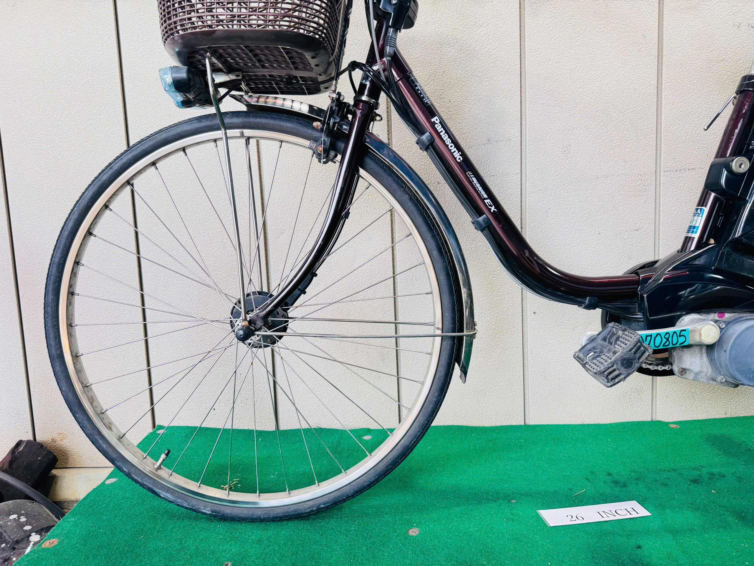 パナソニック電動アシスト ・中古自転車 ・安い自転車 070805 - 画像 (4)
