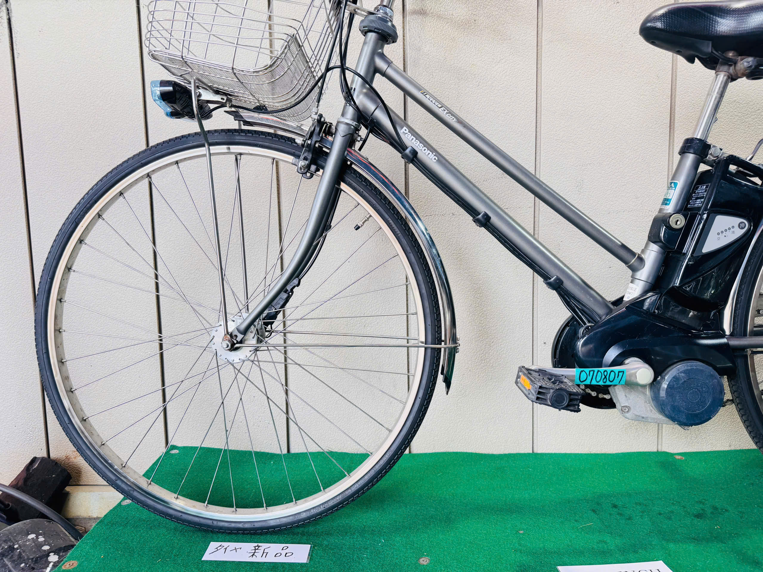パナソニック電動アシスト ・中古自転車 ・安い自転車 070807 - 画像 (4)
