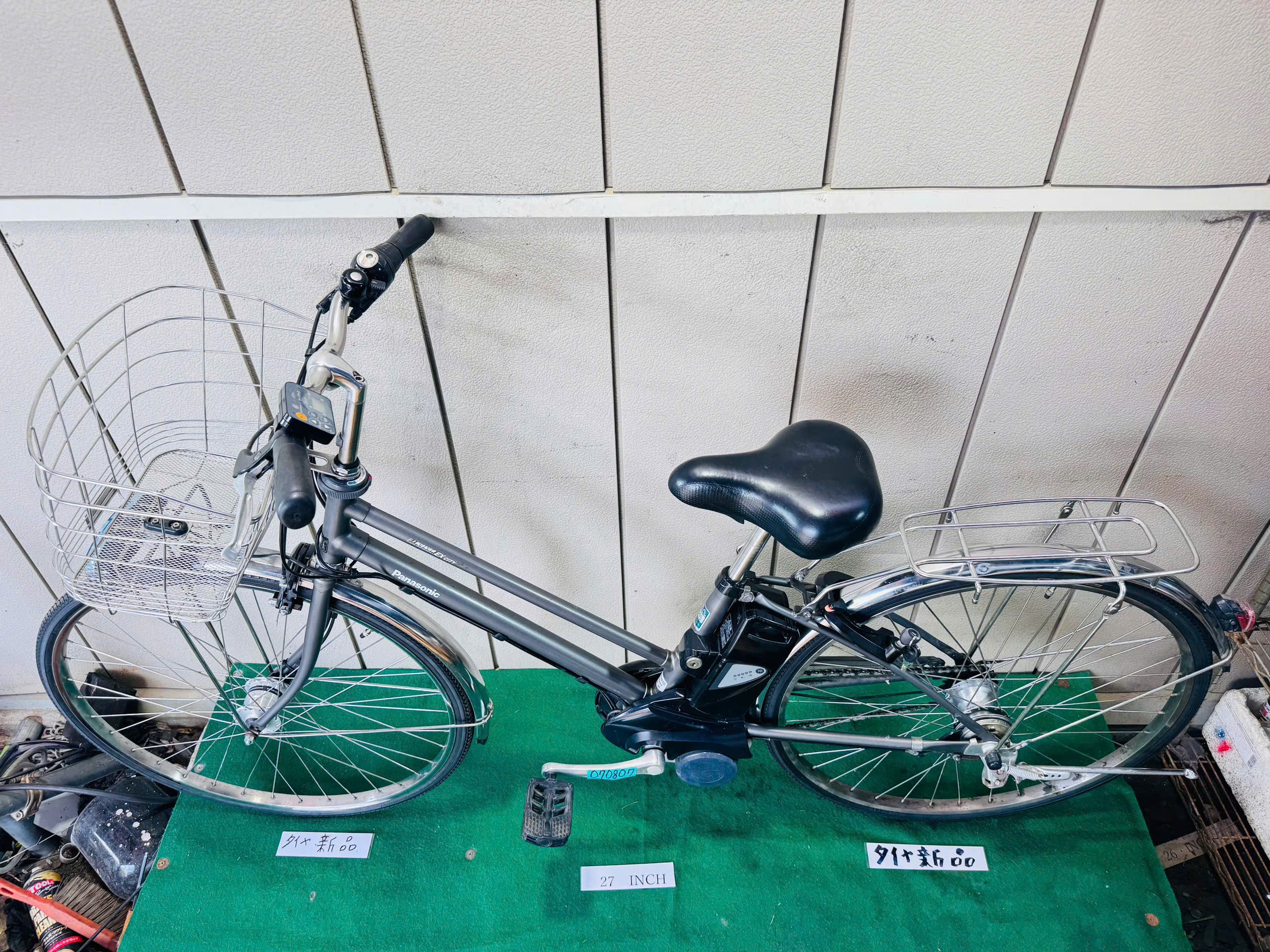 パナソニック電動アシスト ・中古自転車 ・安い自転車 070807 - 画像 (3)