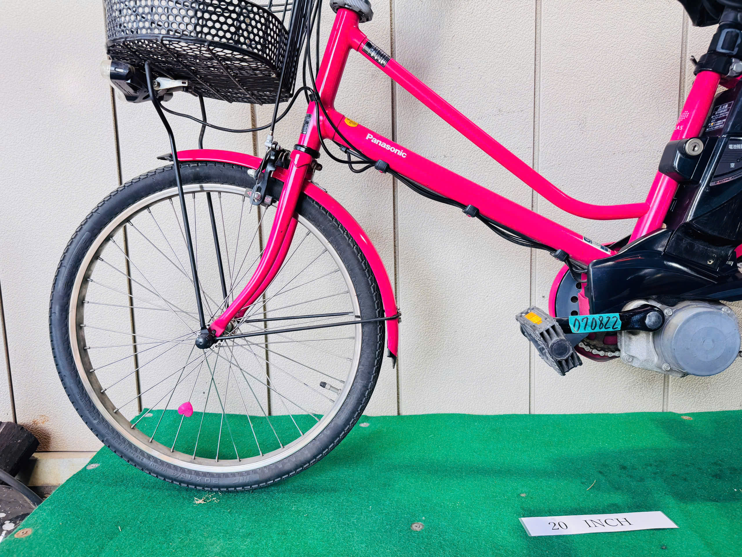 パナソニック電動アシスト ・中古自転車 ・安い自転車 070822 - 画像 (4)