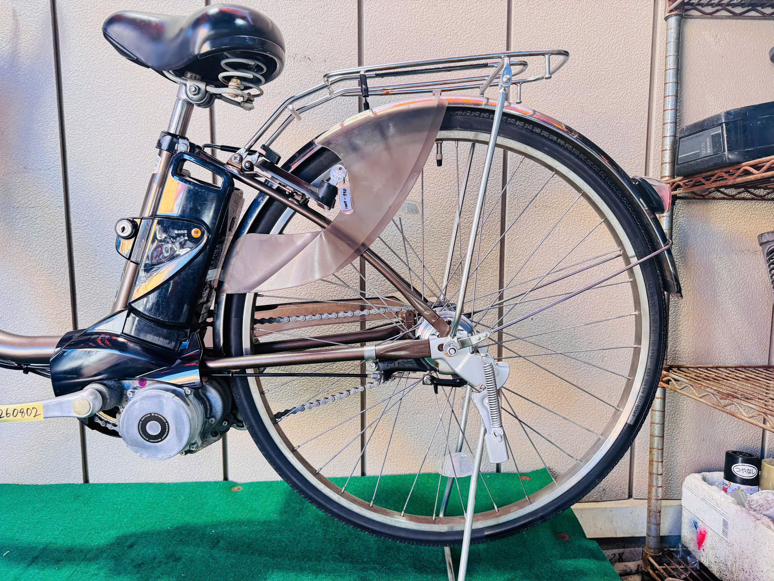 パナソニック電動アシスト ・中古自転車 ・安い自転車 260802 - 画像 (5)