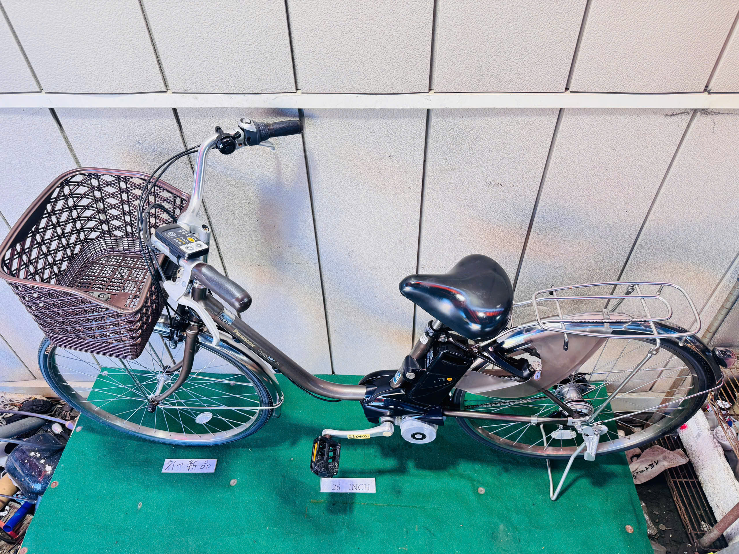 パナソニック電動アシスト ・中古自転車 ・安い自転車 260802 - 画像 (3)