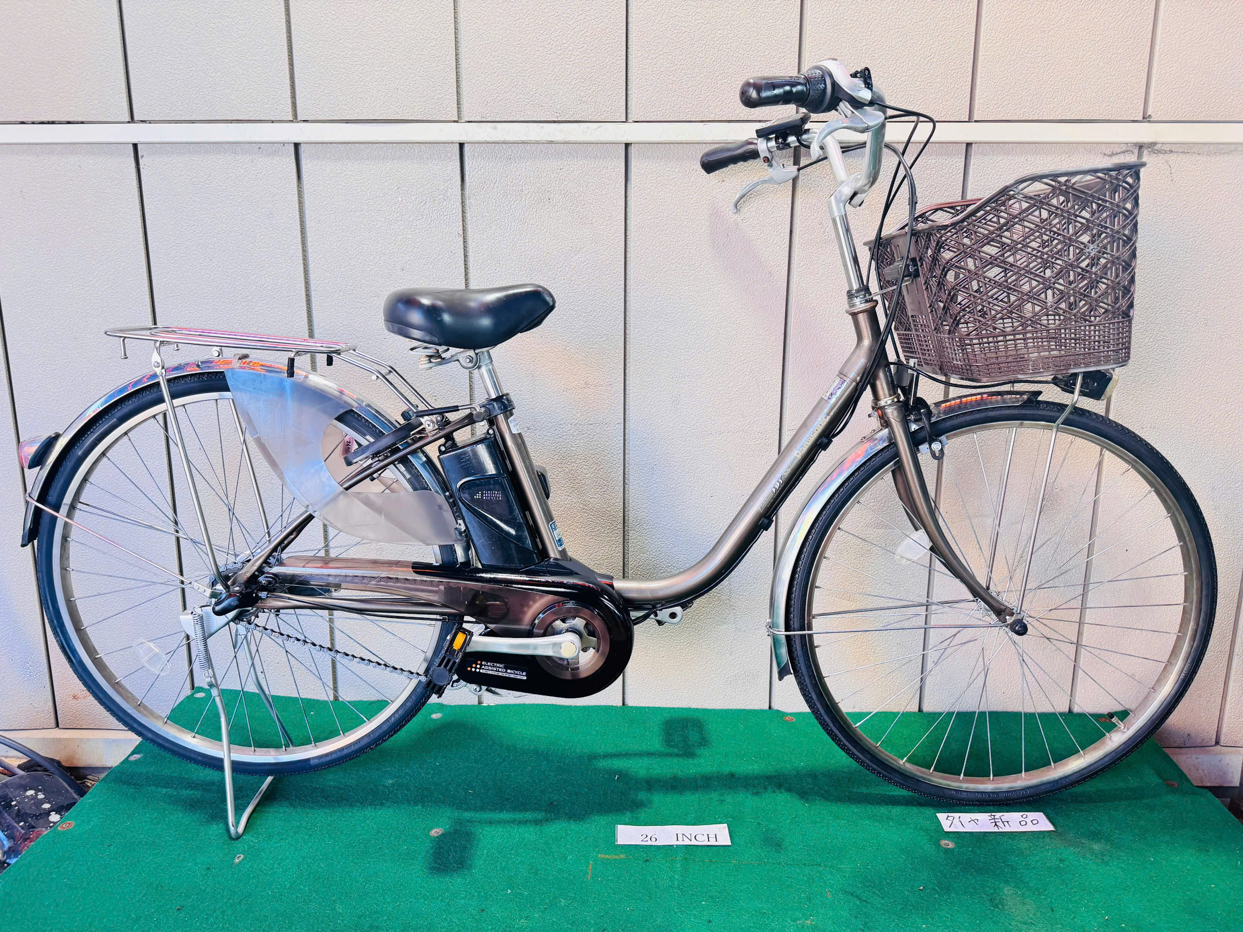 パナソニック電動アシスト ・中古自転車 ・安い自転車 260802 - 画像 (2)